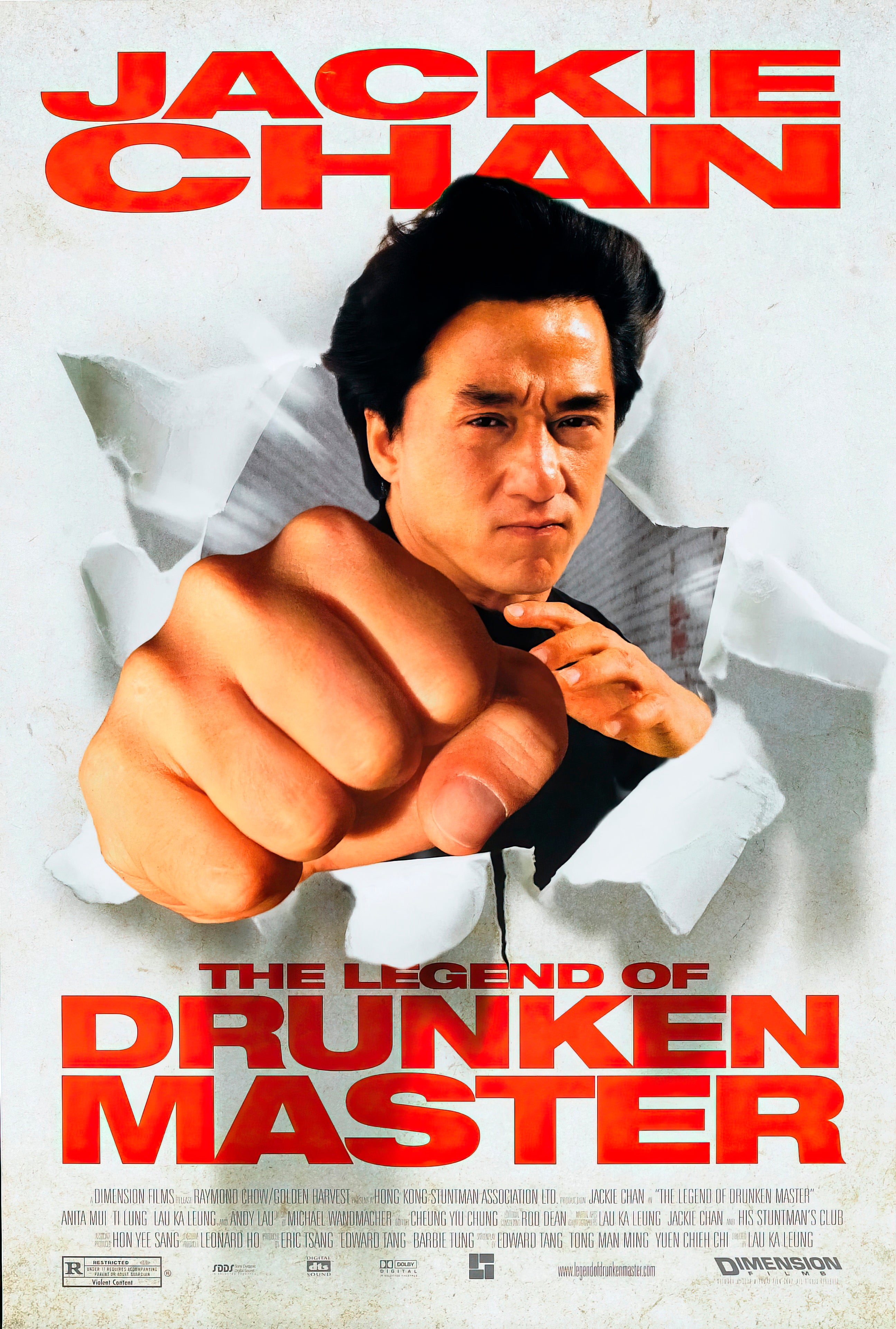 The Legend of Drunken Master (1994) - POSTER