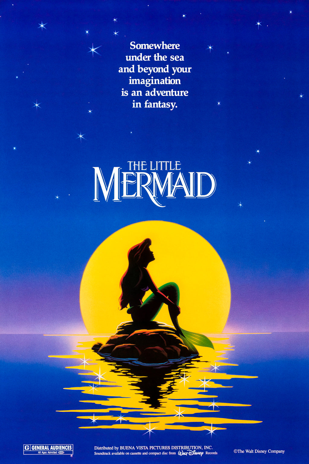 The Little Mermaid (1989) A - POSTER