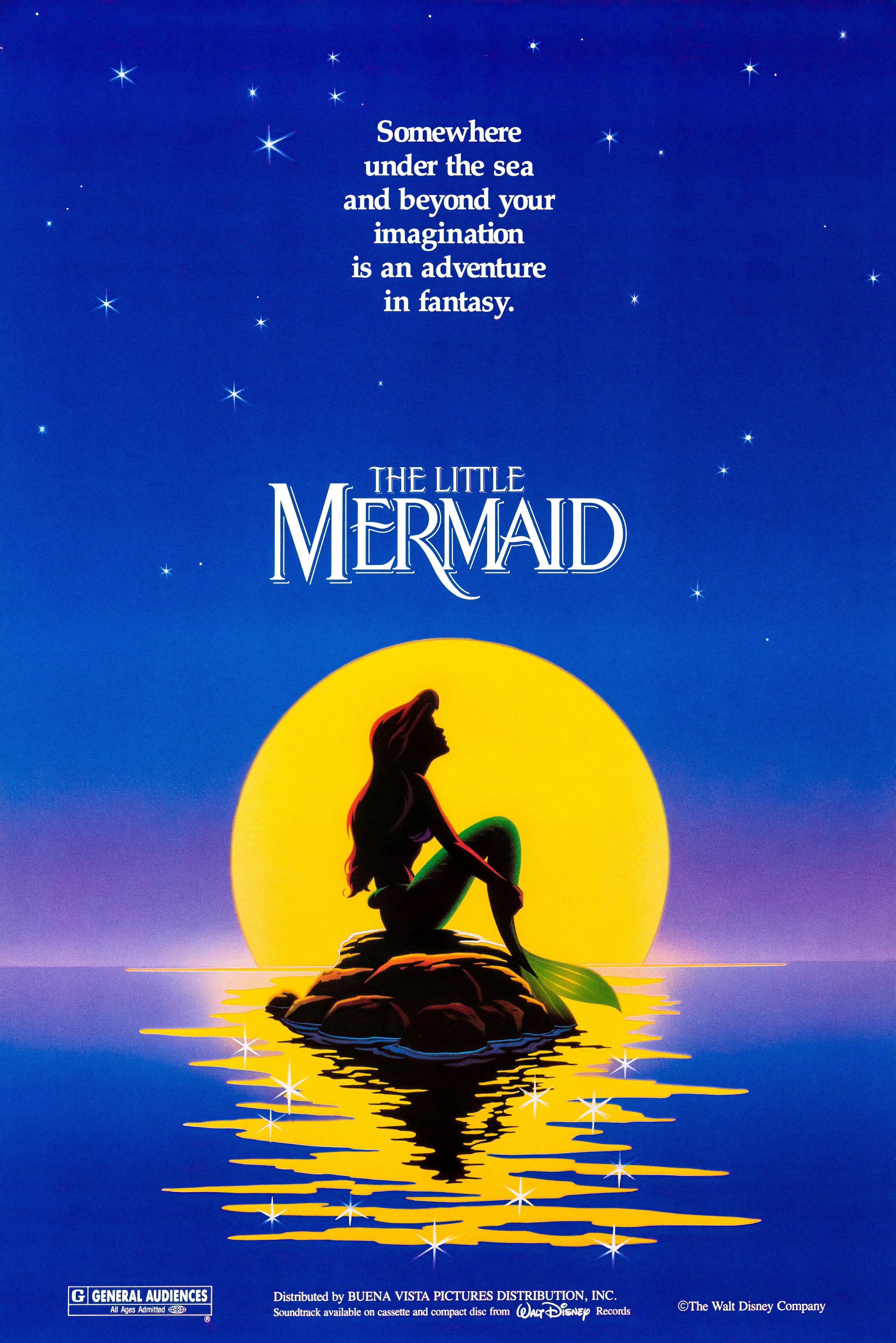 The Little Mermaid (1989) A - POSTER