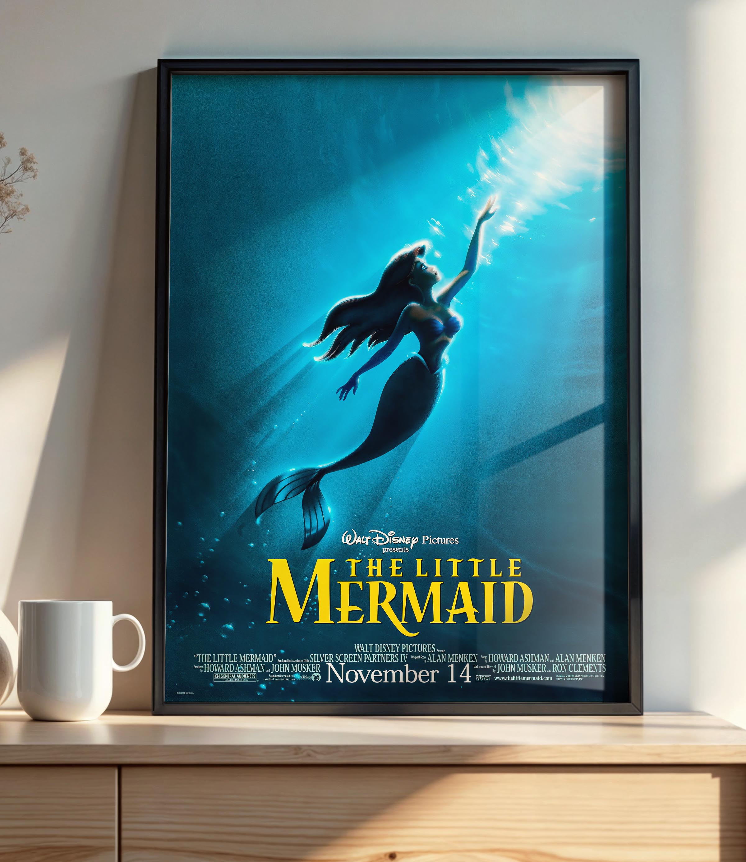 The Little Mermaid (1989) B - POSTER