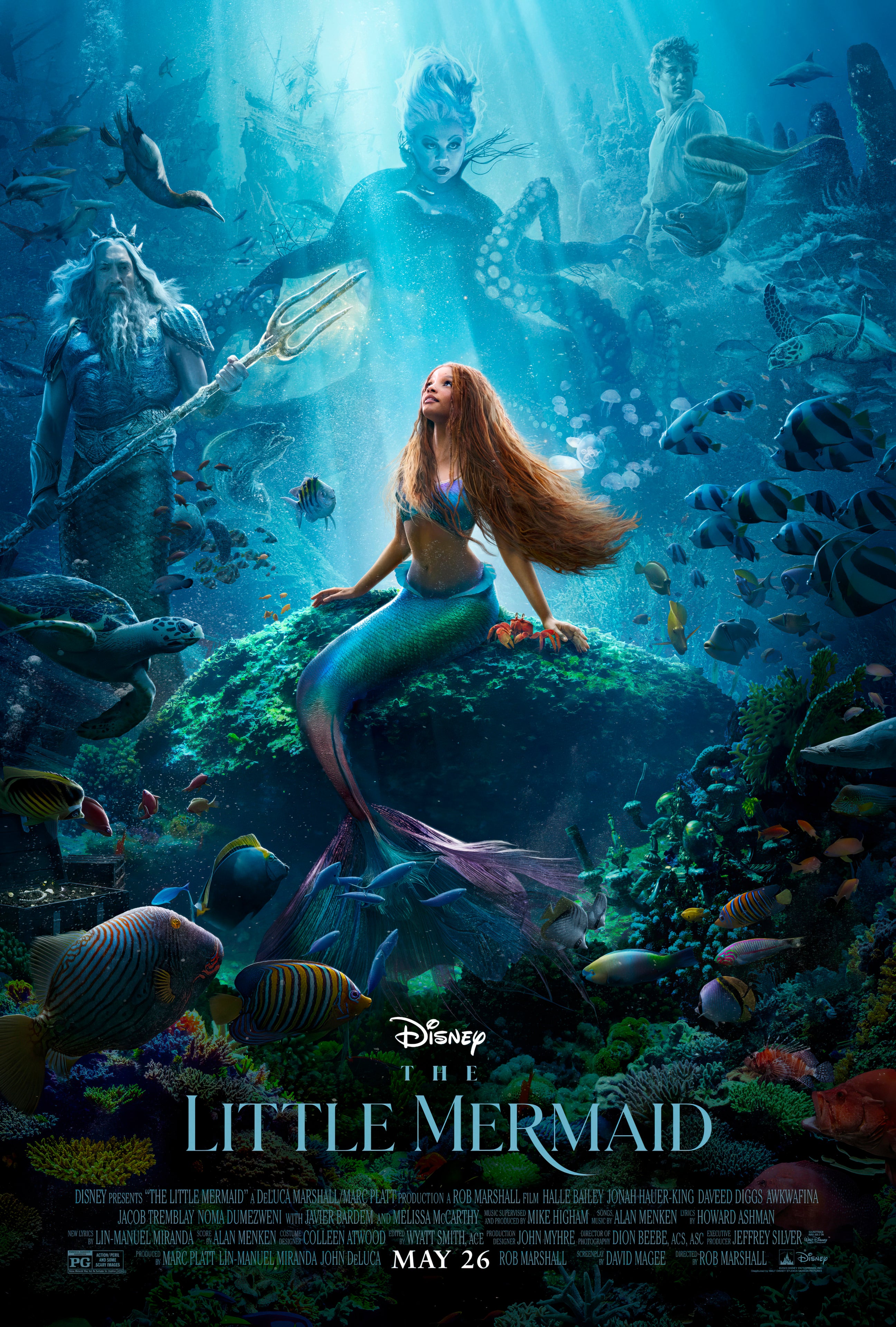 The Little Mermaid (2023) A - POSTER