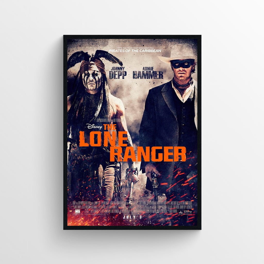 The Lone Ranger (2013) B - POSTER