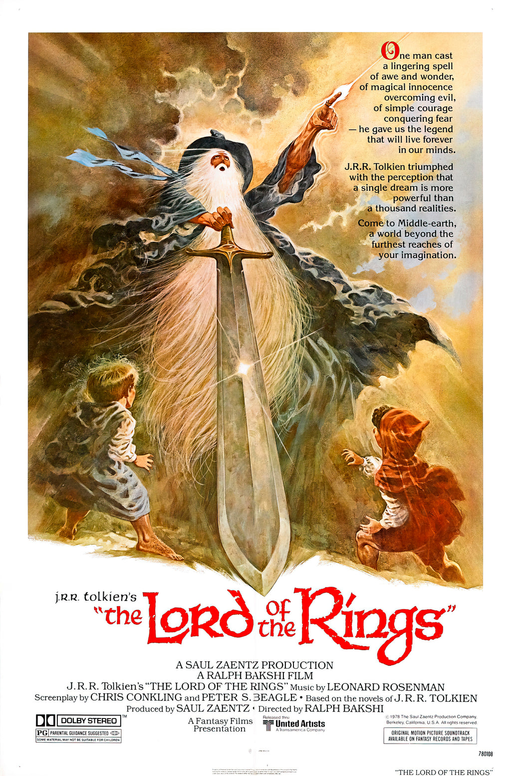 The Lord of the Rings (1978) - POSTER
