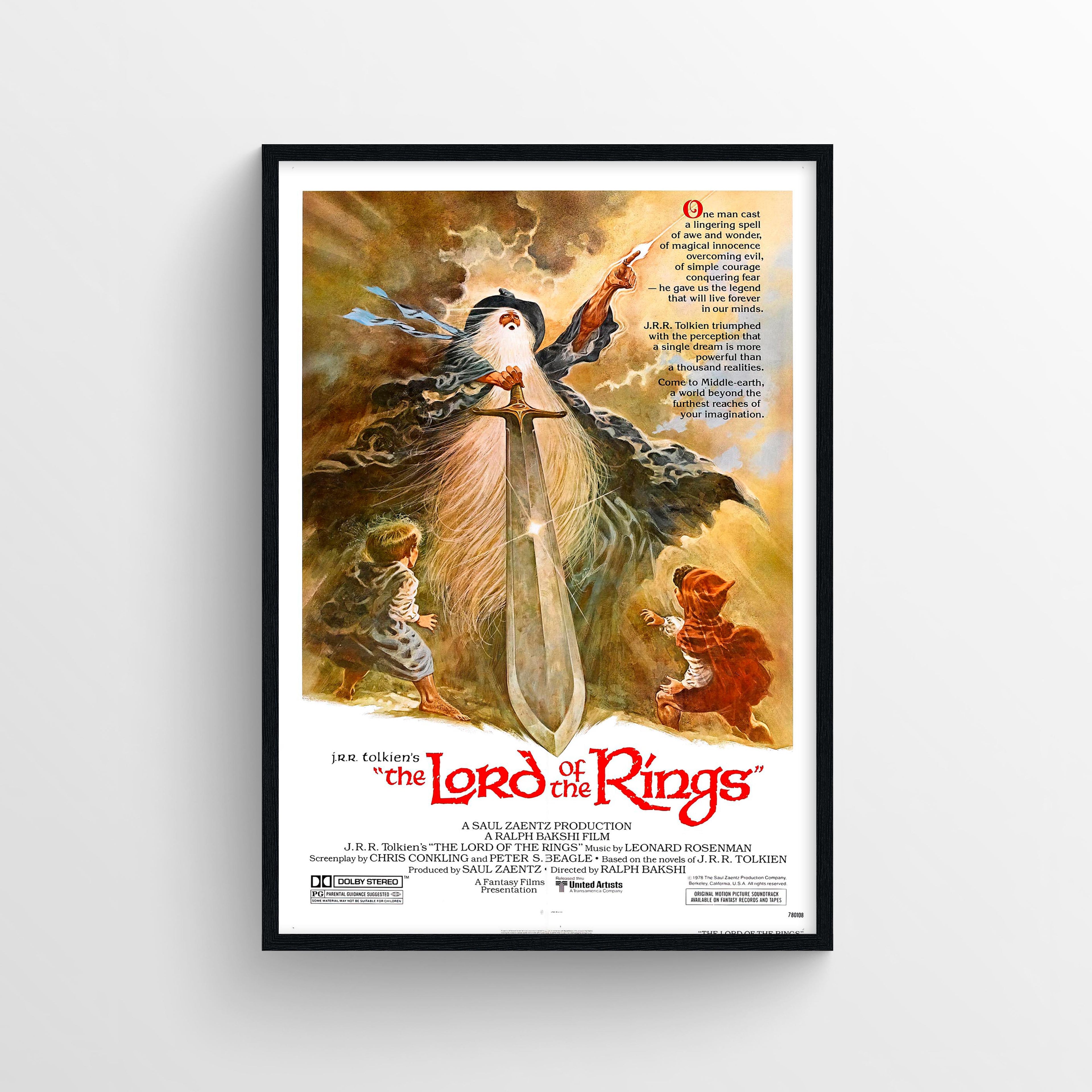 The Lord of the Rings (1978) - POSTER