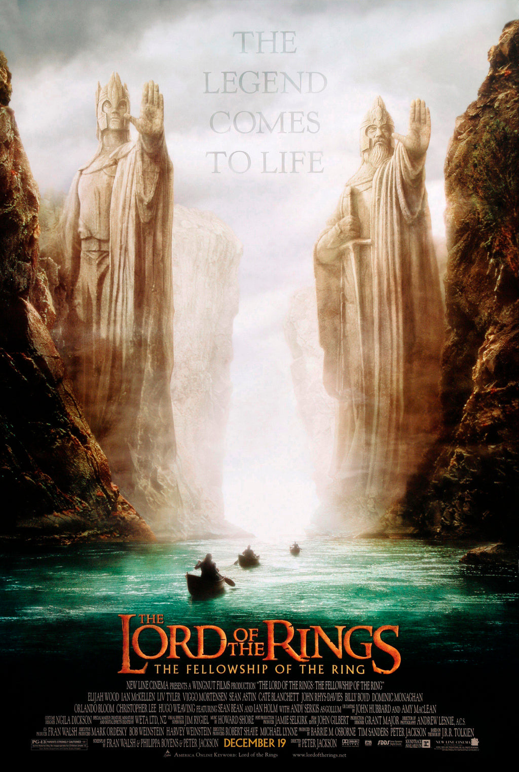 The Lord of the Rings - The Fellowship of the Ring (2001) C - POSTER