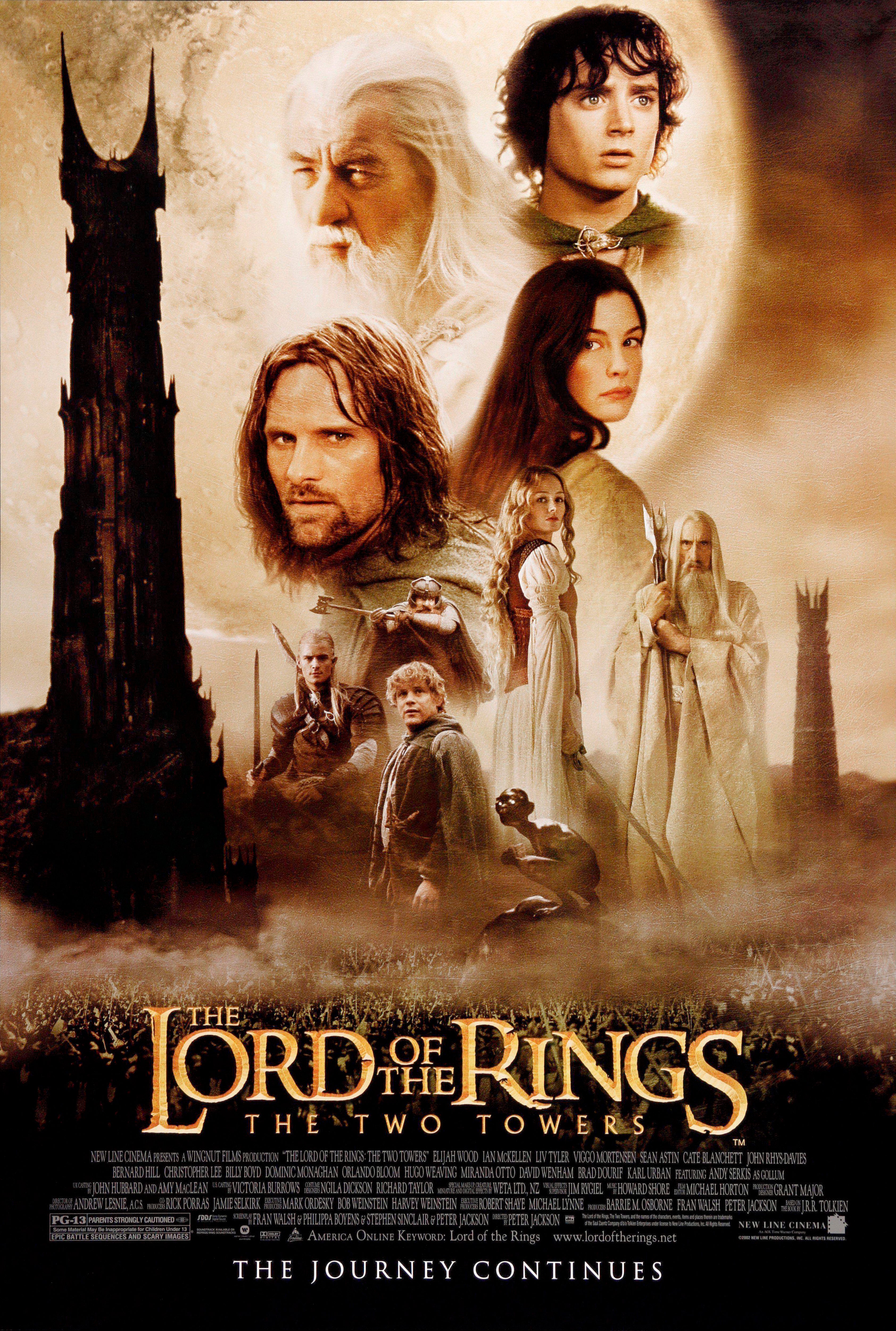 The Lord of the Rings - The Two Towers (2002) A - POSTER
