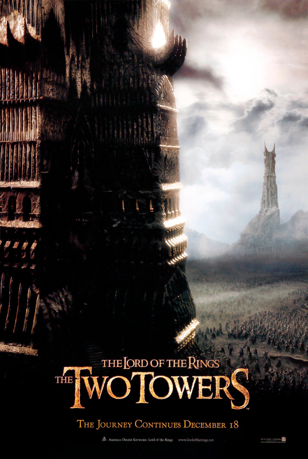 The Lord of the Rings - The Two Towers (2002) C - POSTER