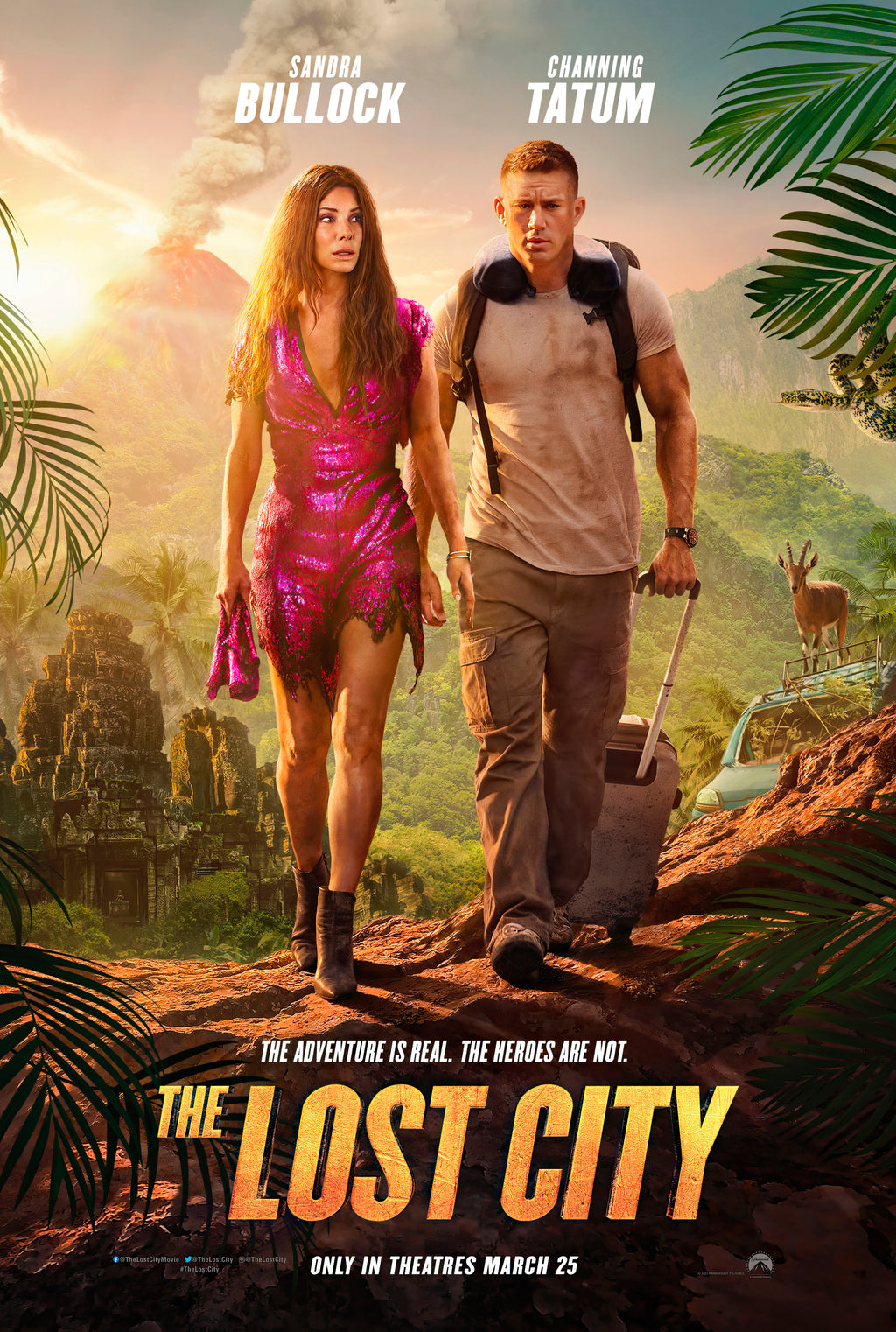 The Lost City (2022) B - POSTER