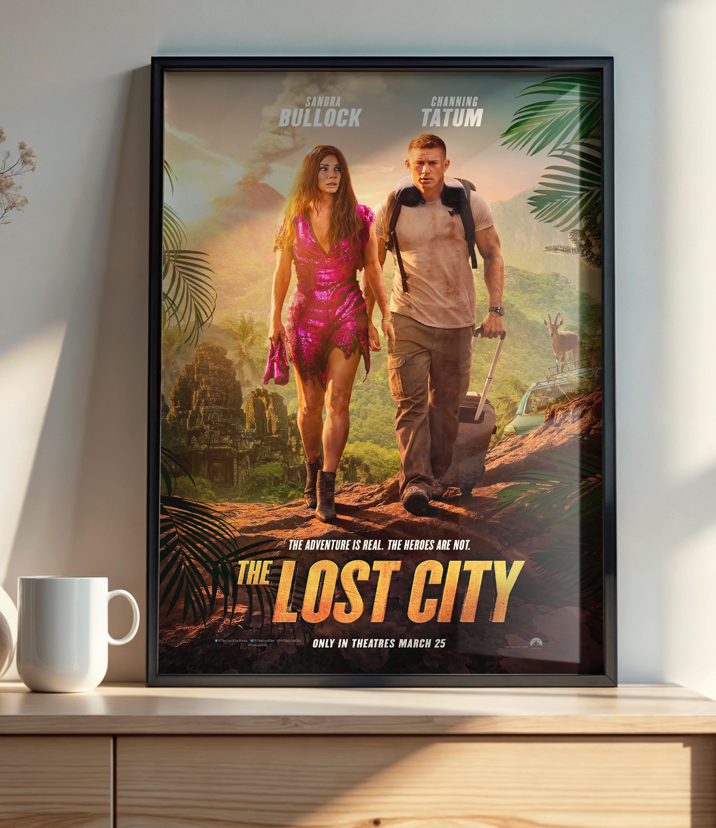 The Lost City (2022) B - POSTER