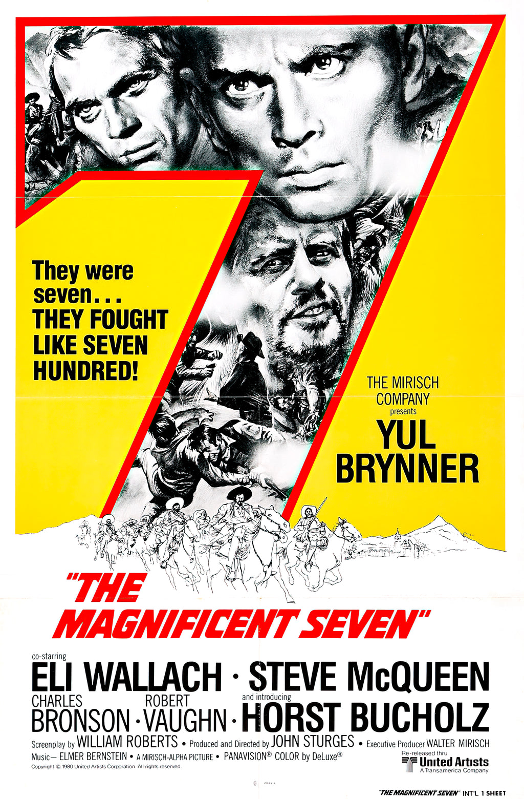 The Magnificent Seven (1960) A - POSTER