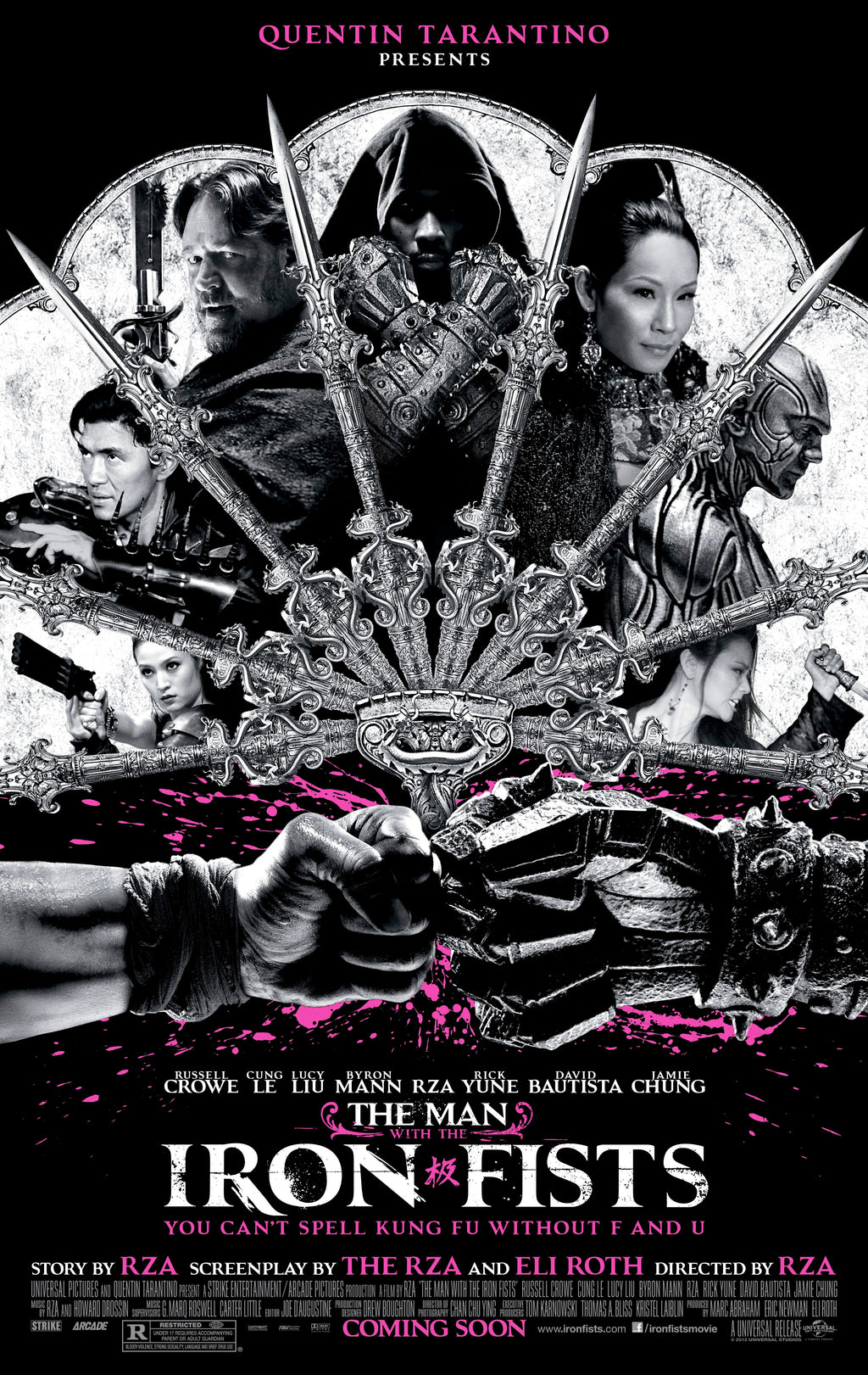 The Man with the Iron Fists (2012) A - POSTER