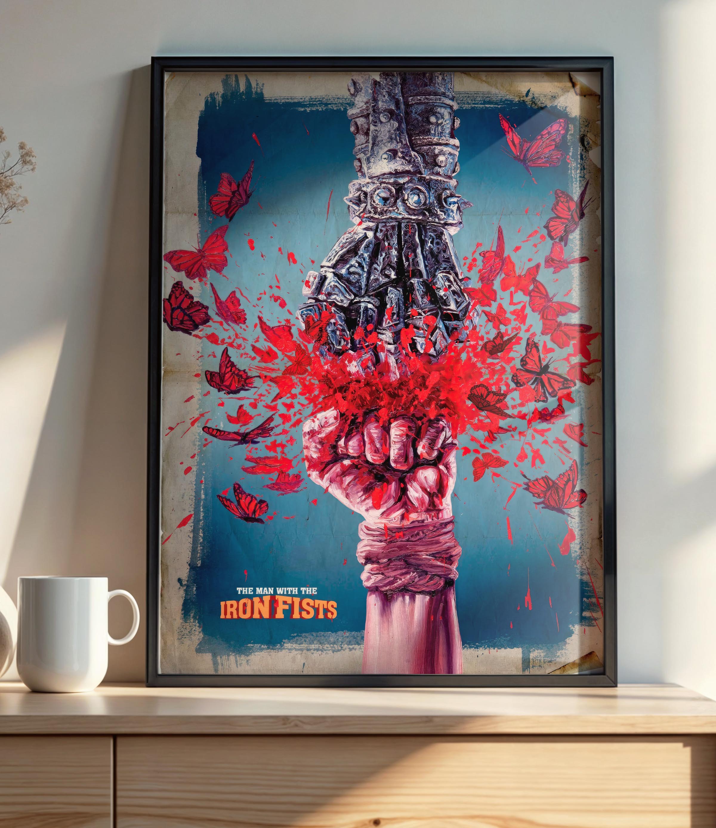 The Man with the Iron Fists (2012) D - POSTER