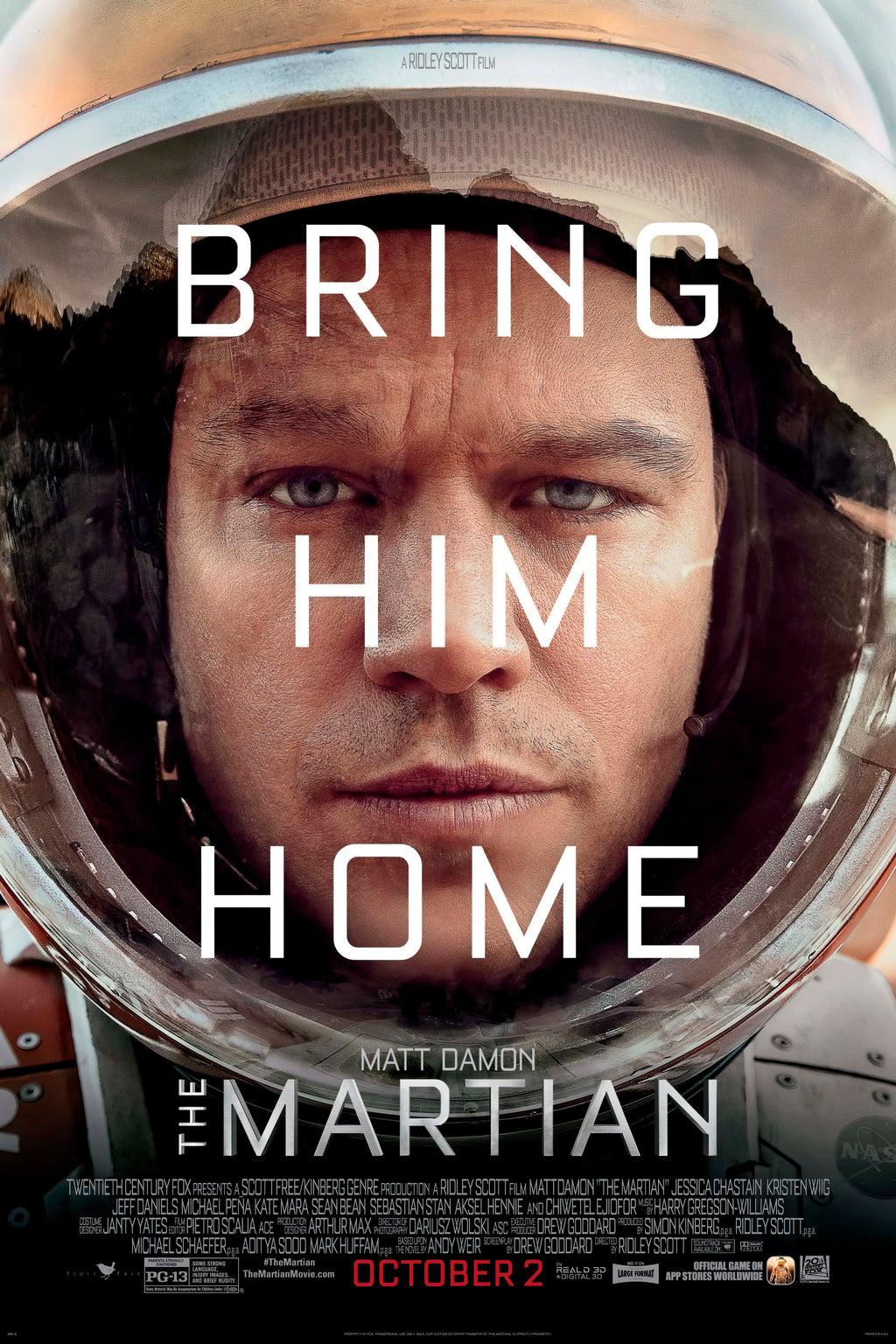 The Martian (2015) - POSTER