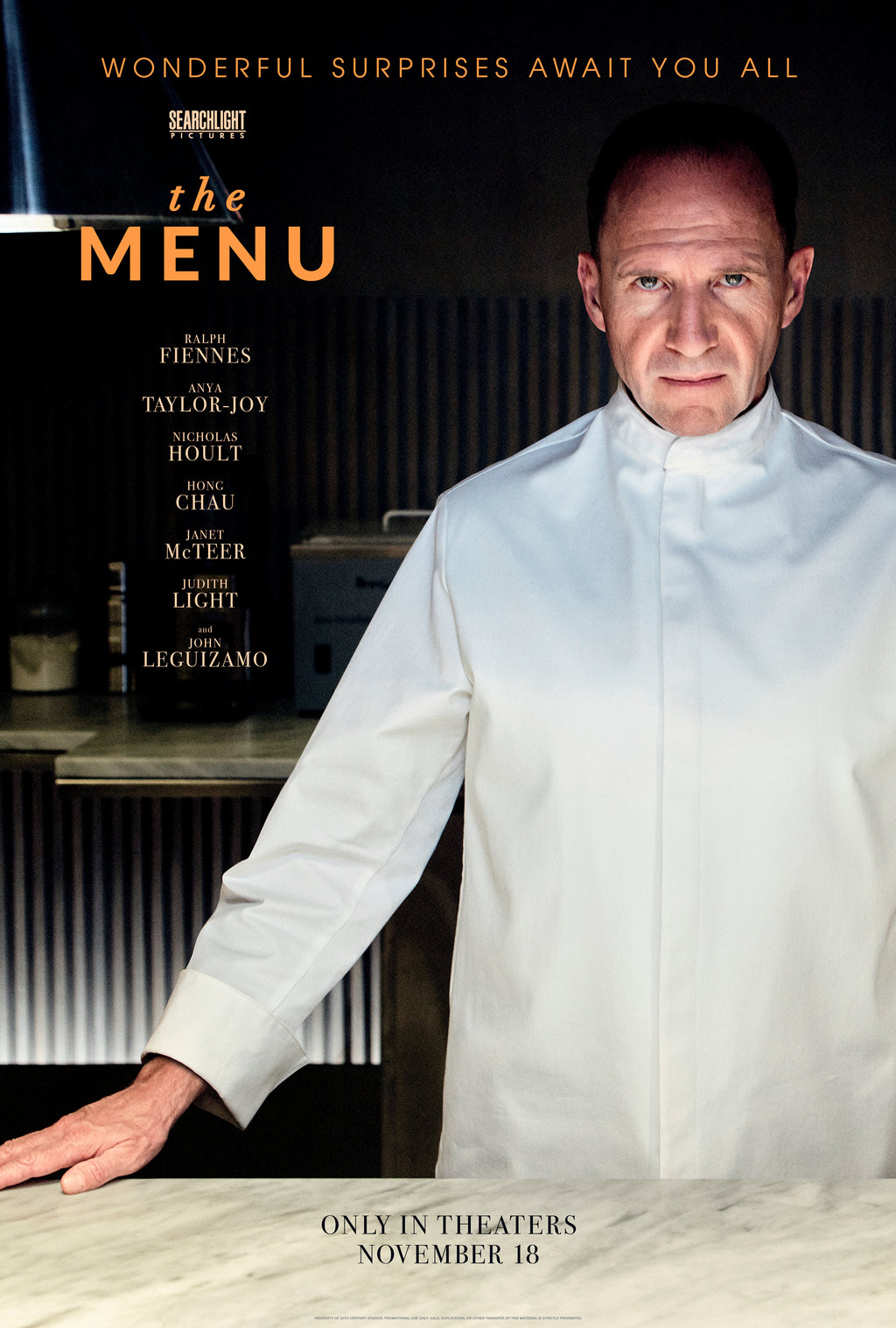 The Menu (2022) B - POSTER