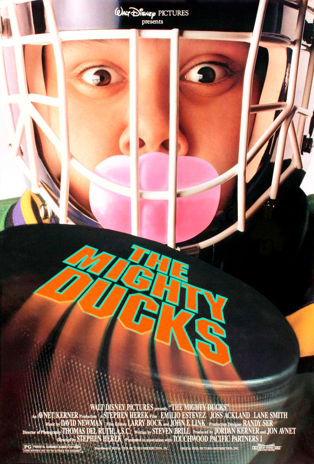 The Mighty Ducks (1992) - POSTER