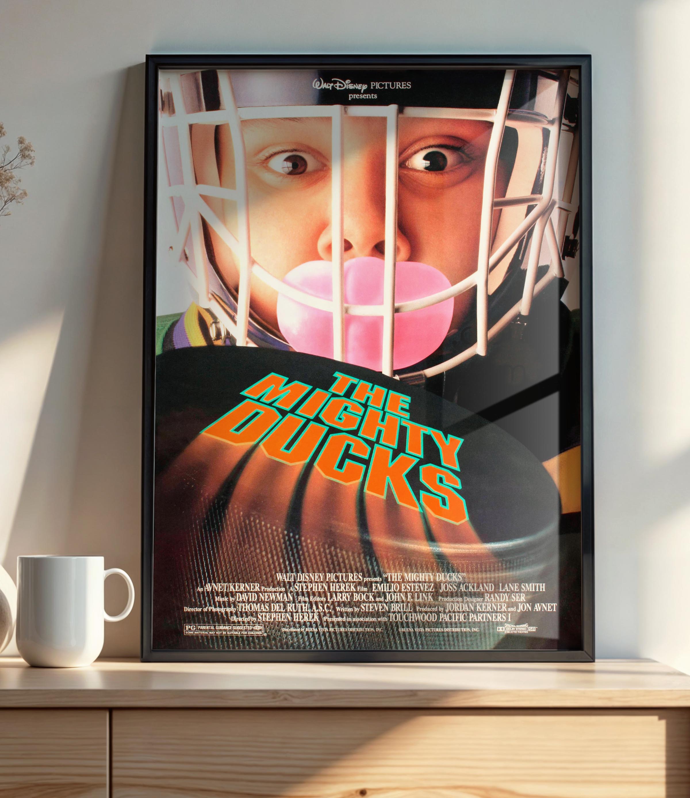 The Mighty Ducks (1992) - POSTER