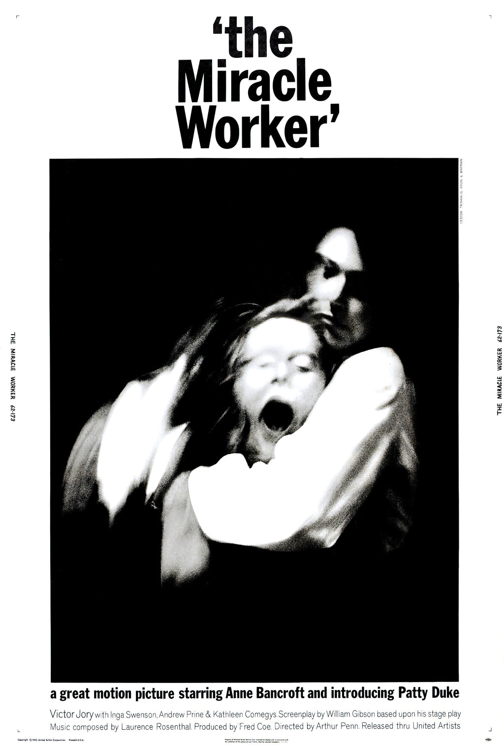 The Miracle Worker (1962) - POSTER