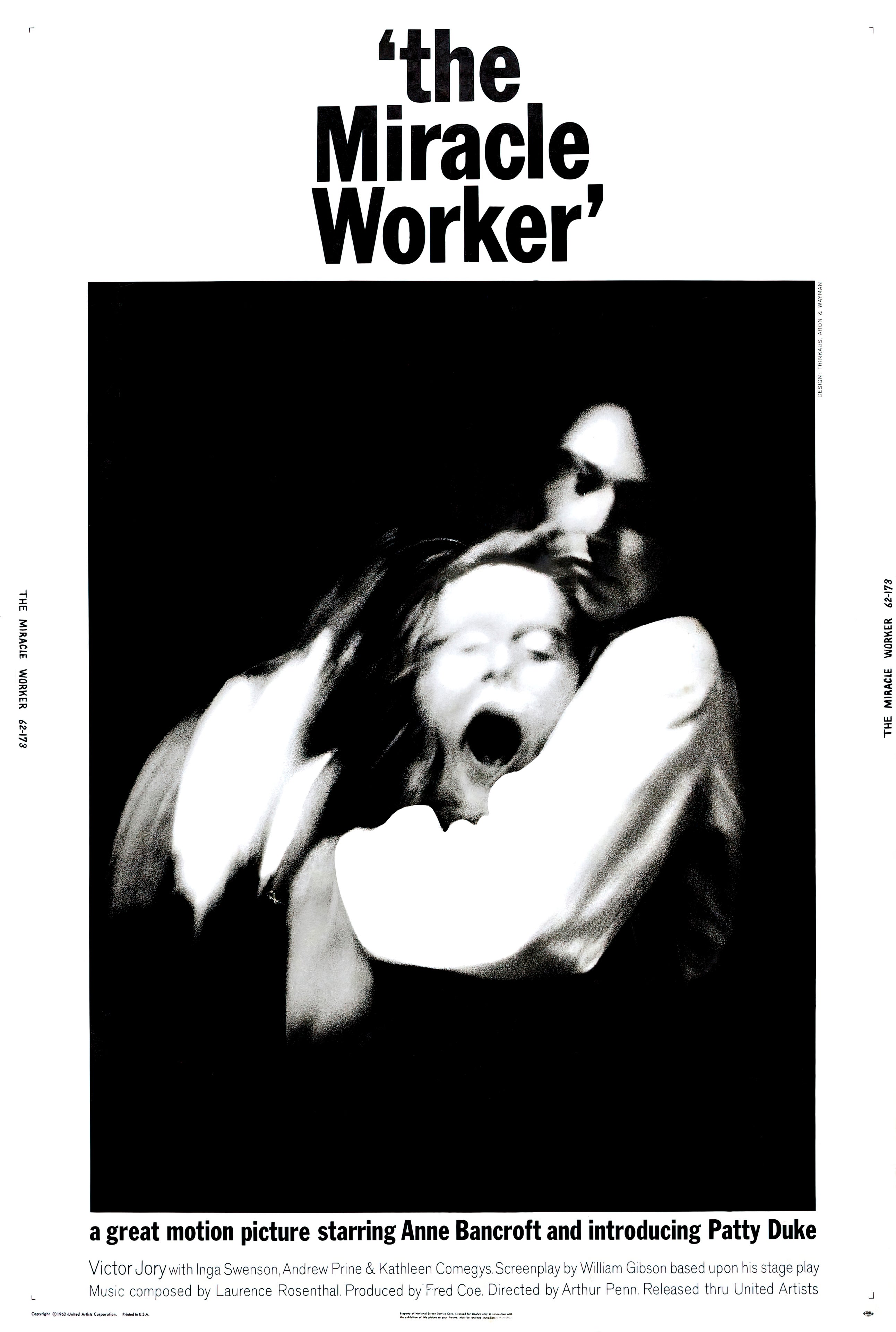 The Miracle Worker (1962) - POSTER