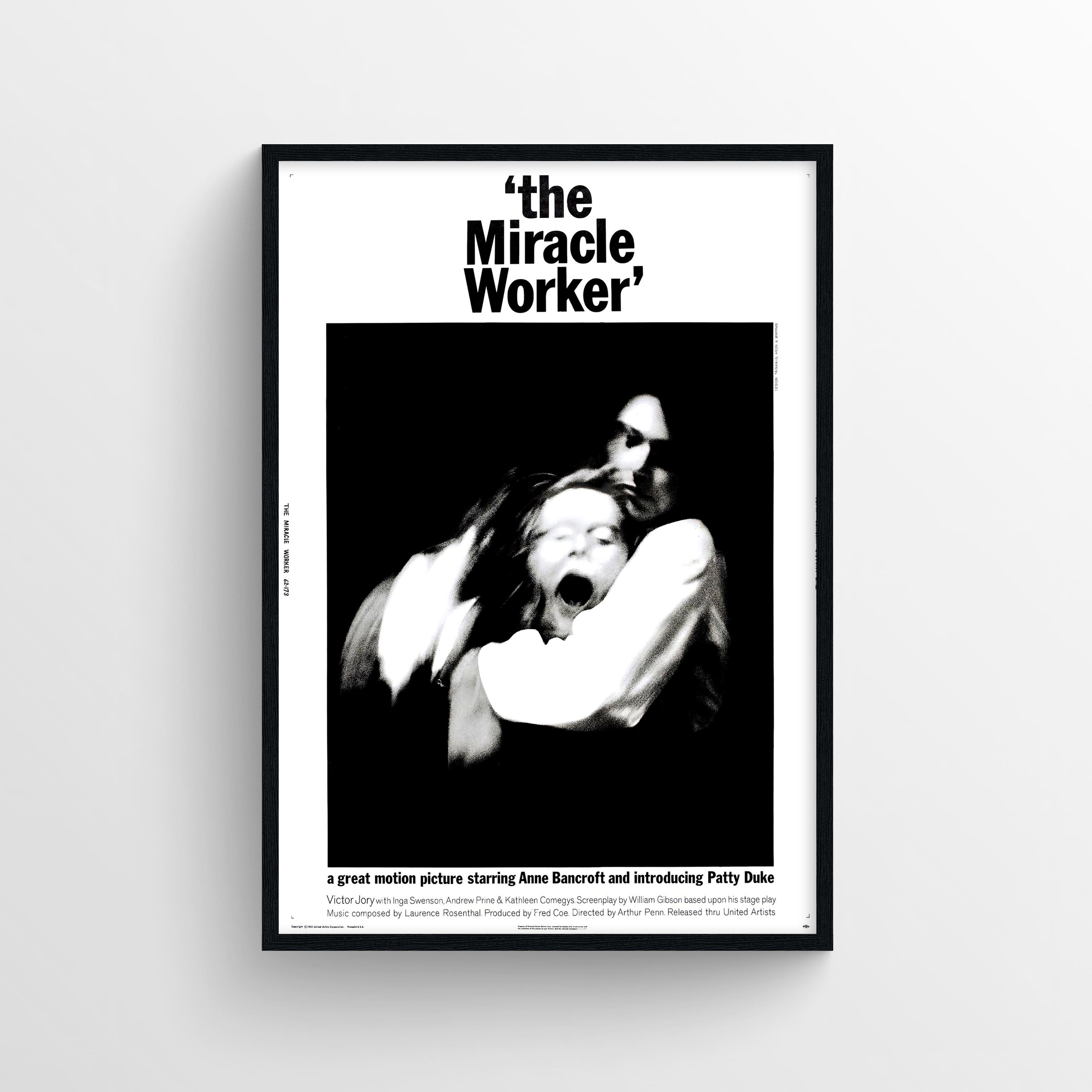The Miracle Worker (1962) - POSTER