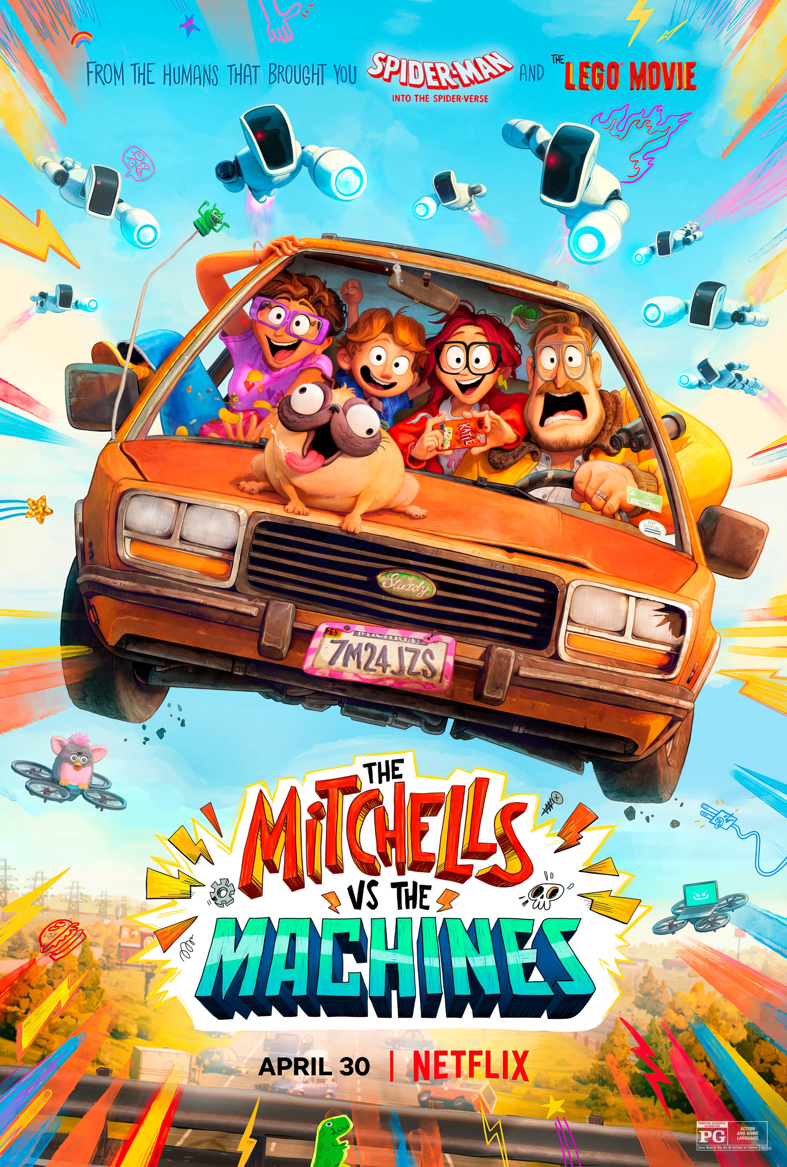 The Mitchells vs The Machines (2021) - POSTER
