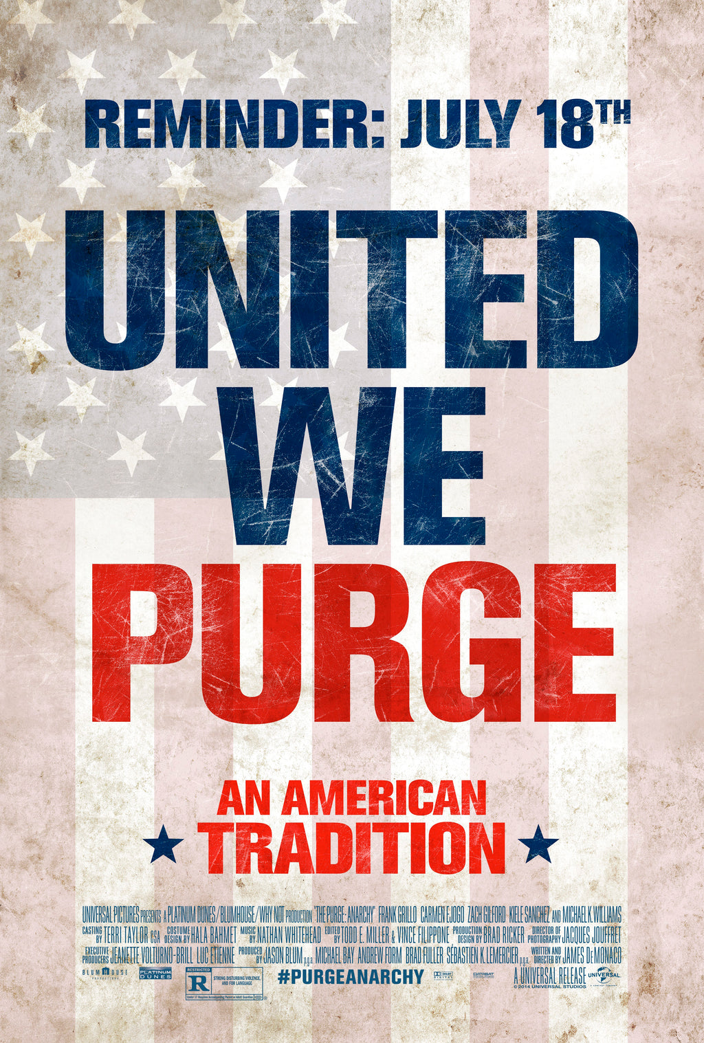 The Purge - Anarchy (2014) - POSTER