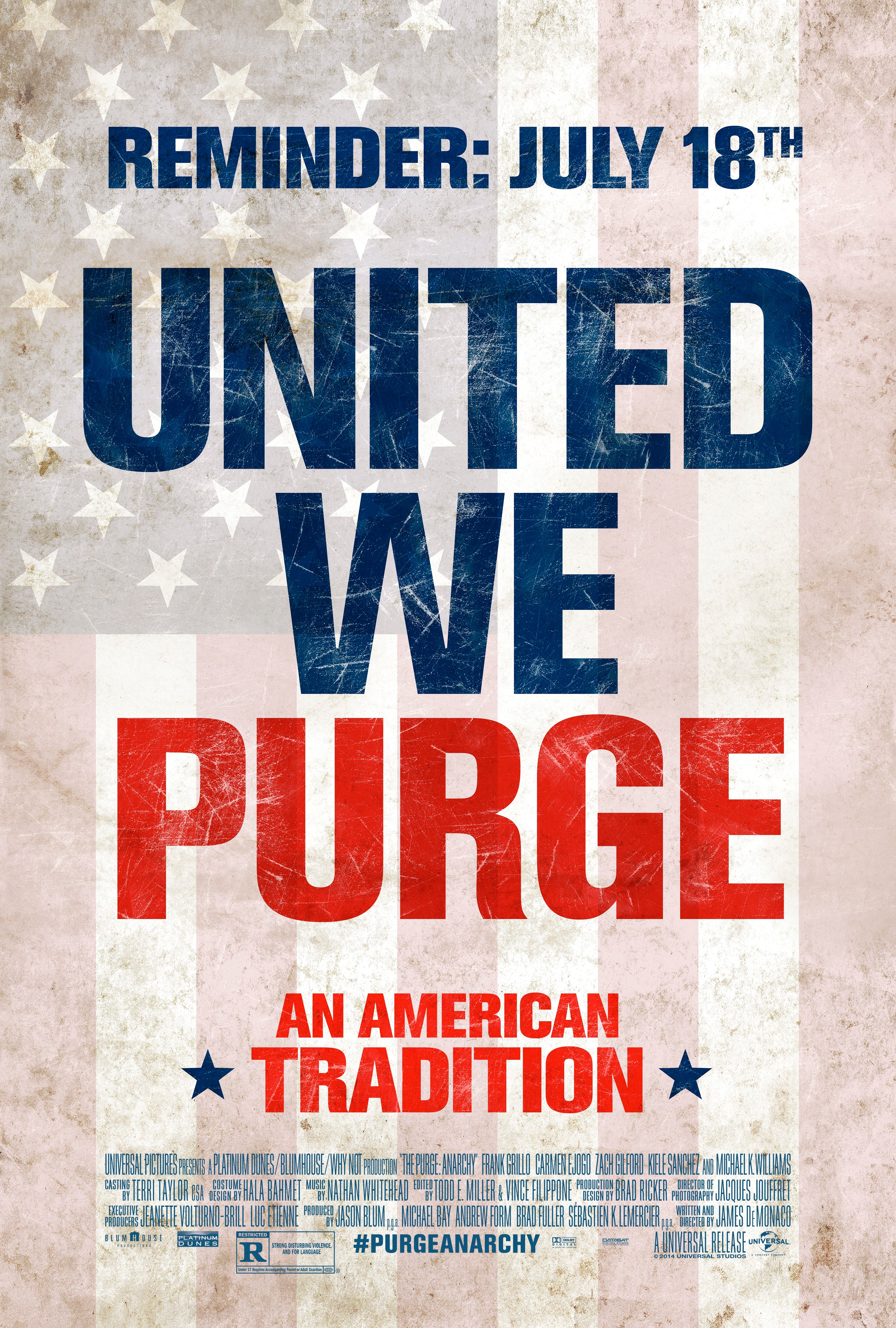 The Purge - Anarchy (2014) - POSTER