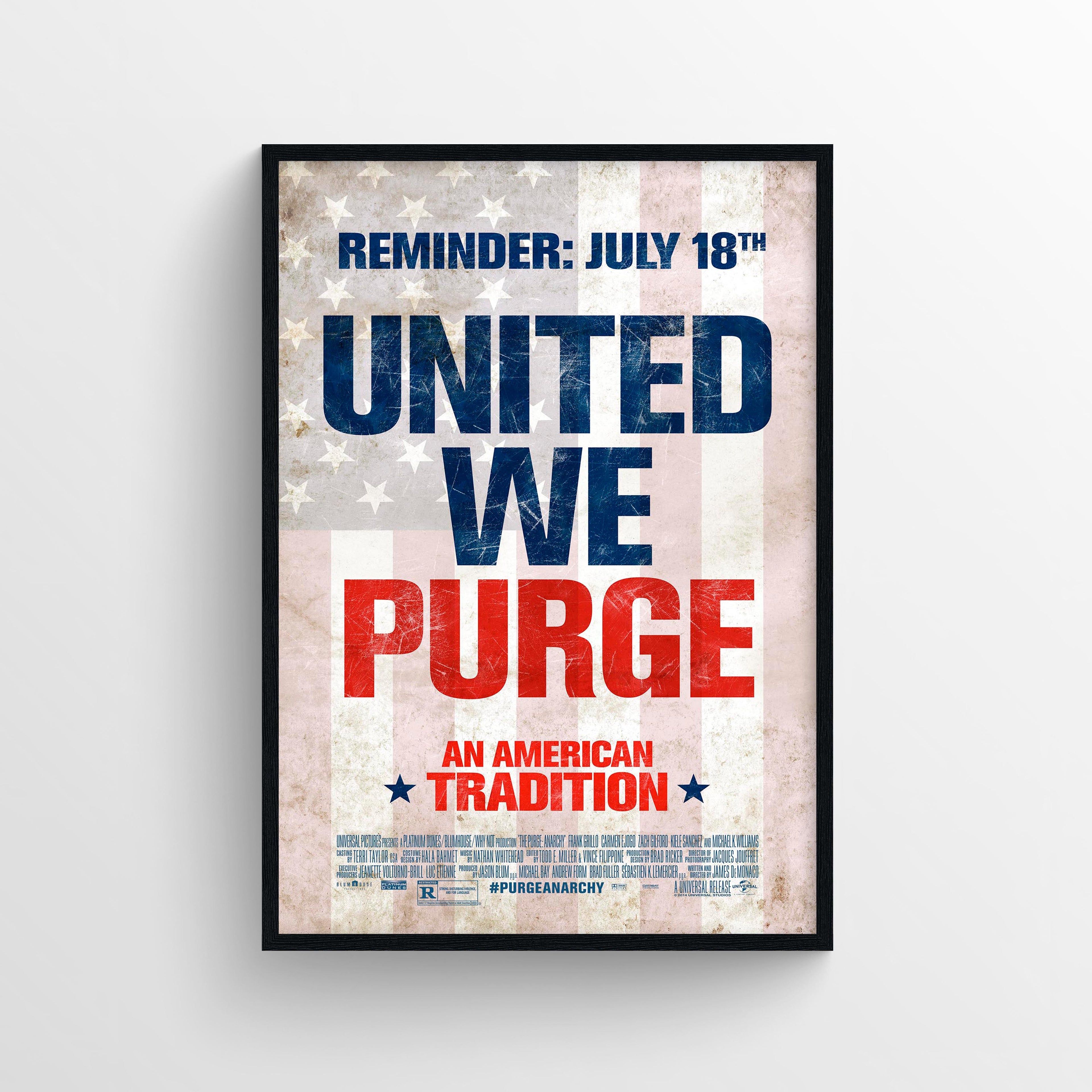 The Purge - Anarchy (2014) - POSTER