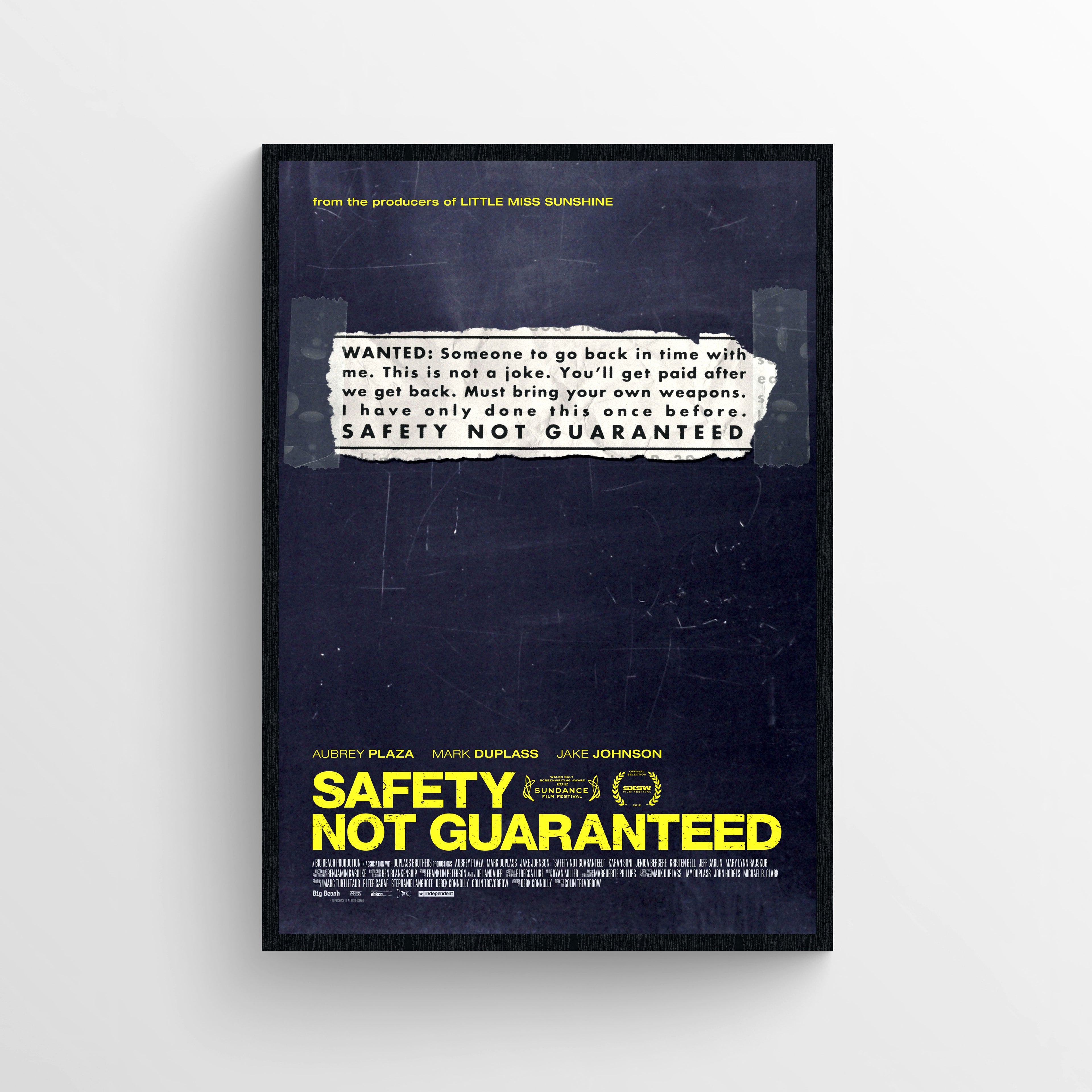 Safety Not Guaranteed (2012)