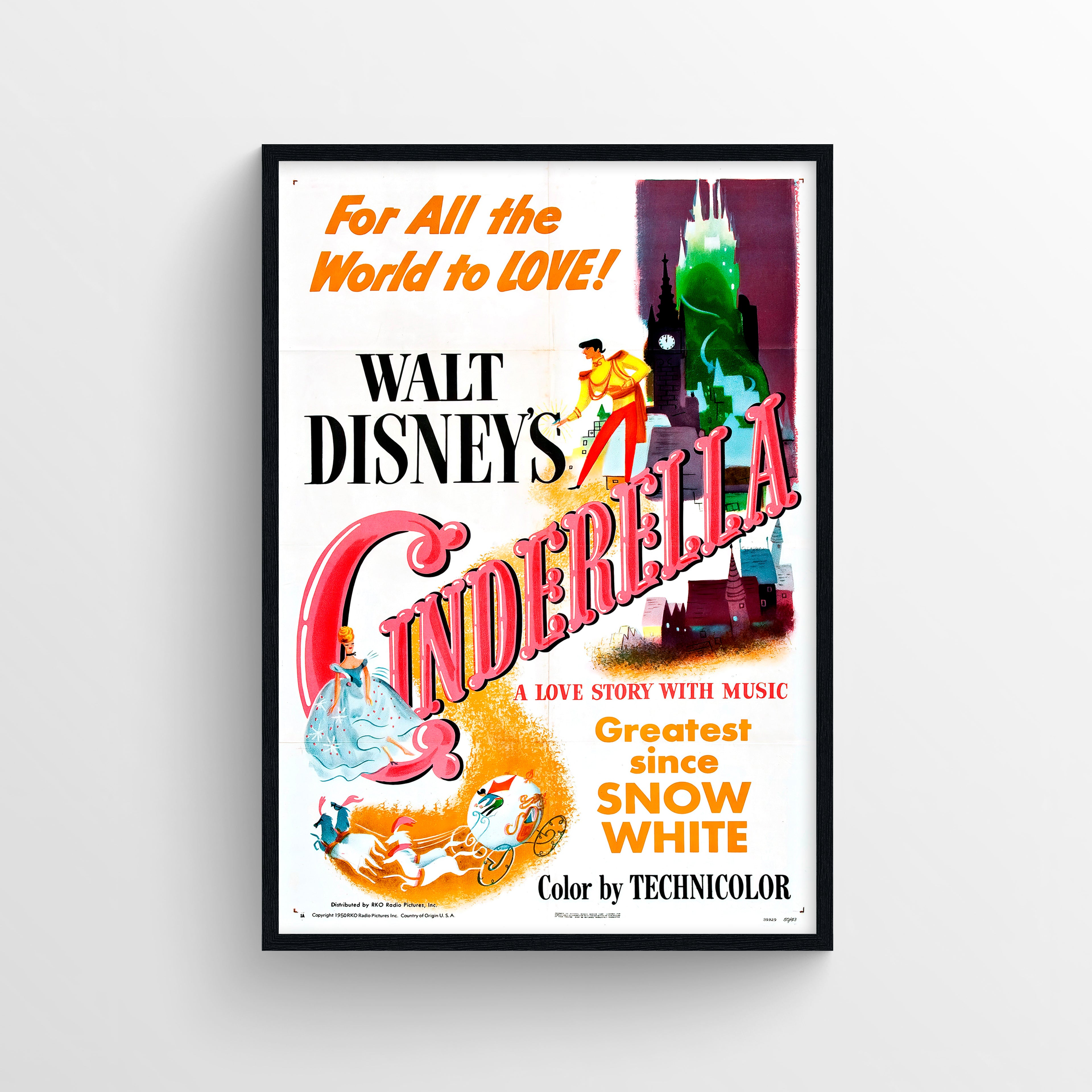 Cinderella (1950) - POSTER
