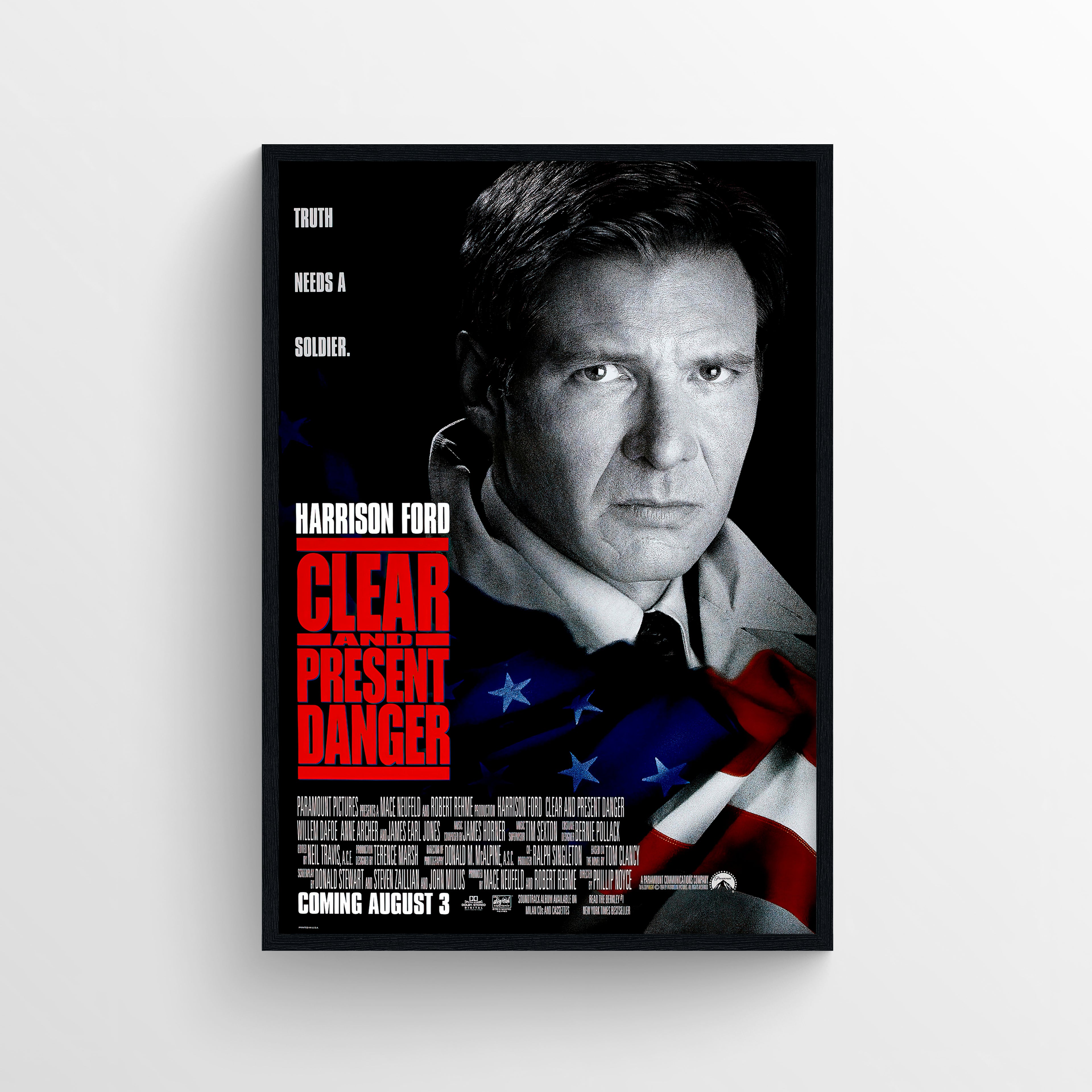 Clear and Present Danger (1994) - POSTER