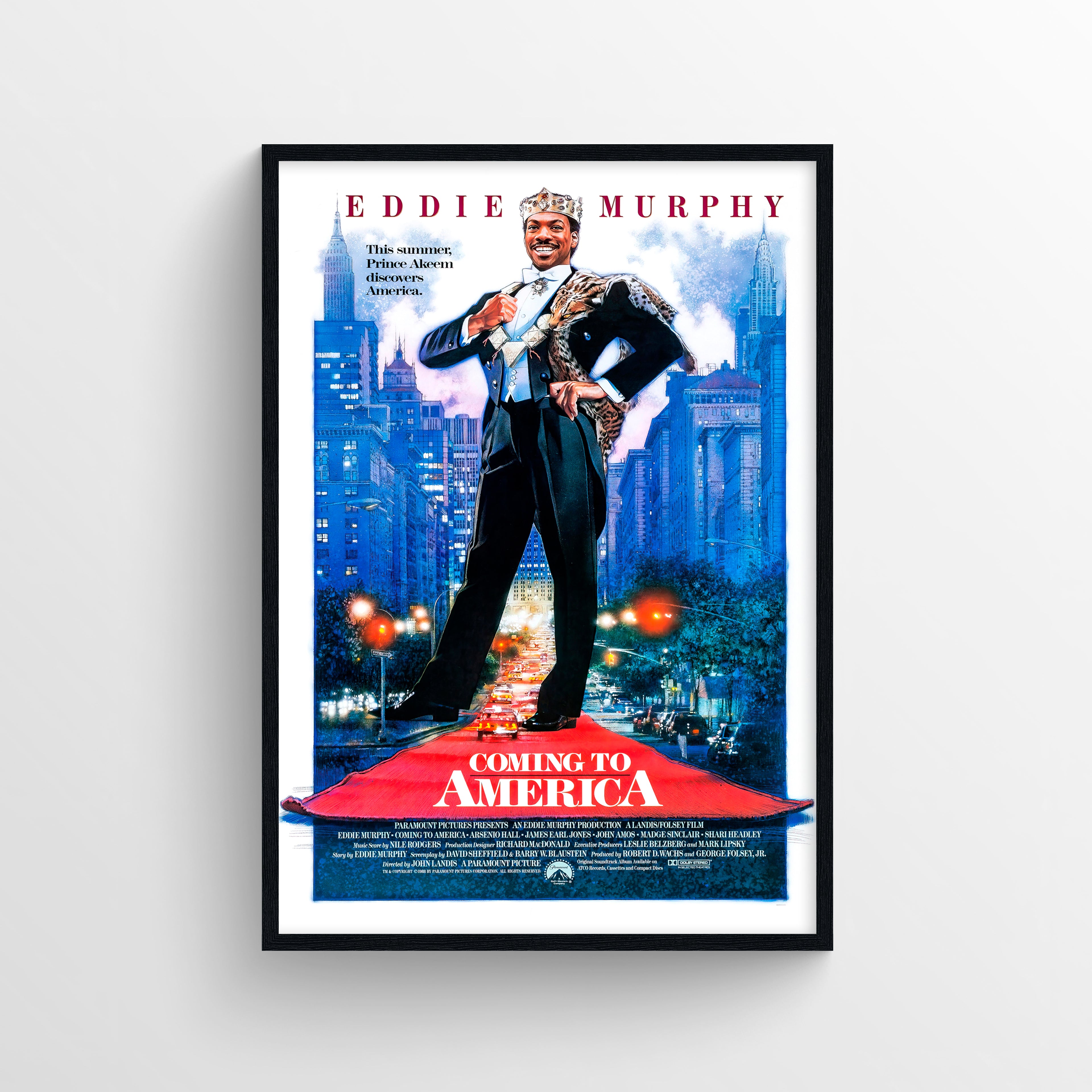 Coming to America (1988) - POSTER