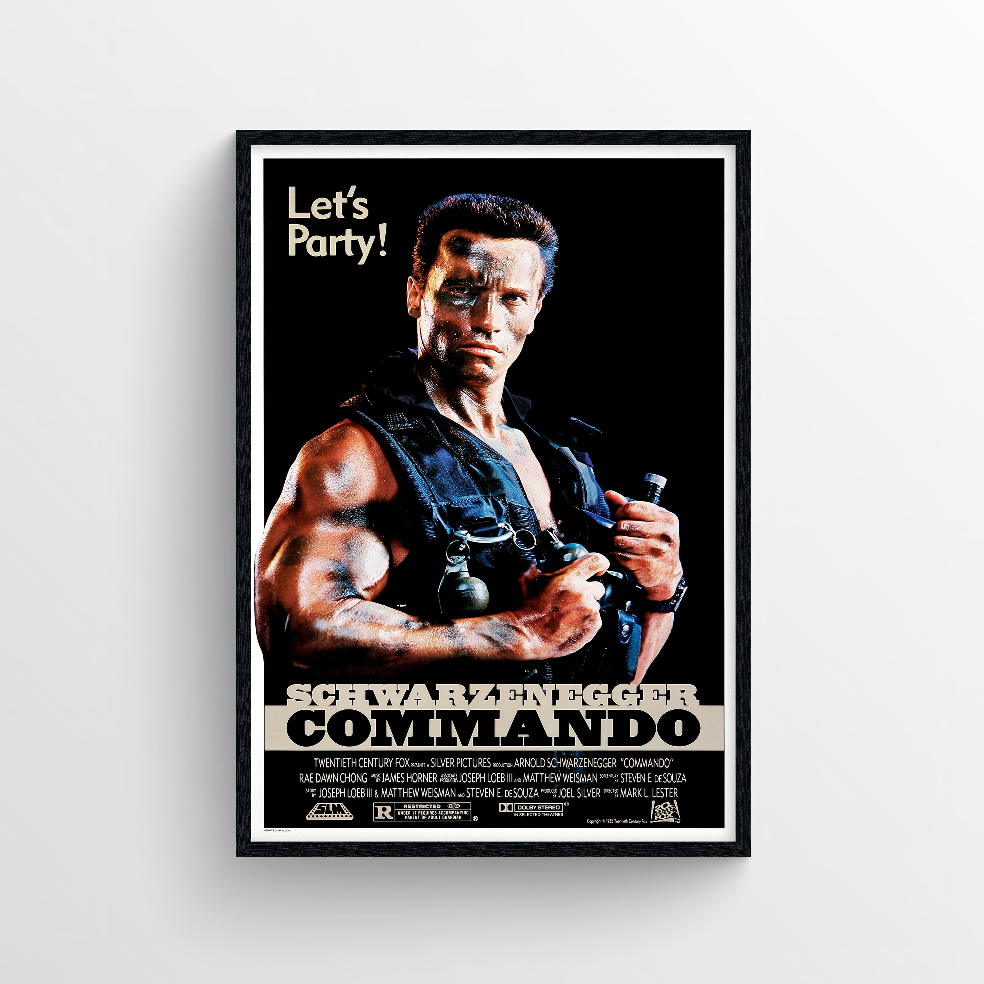 Commando (1985) - POSTER