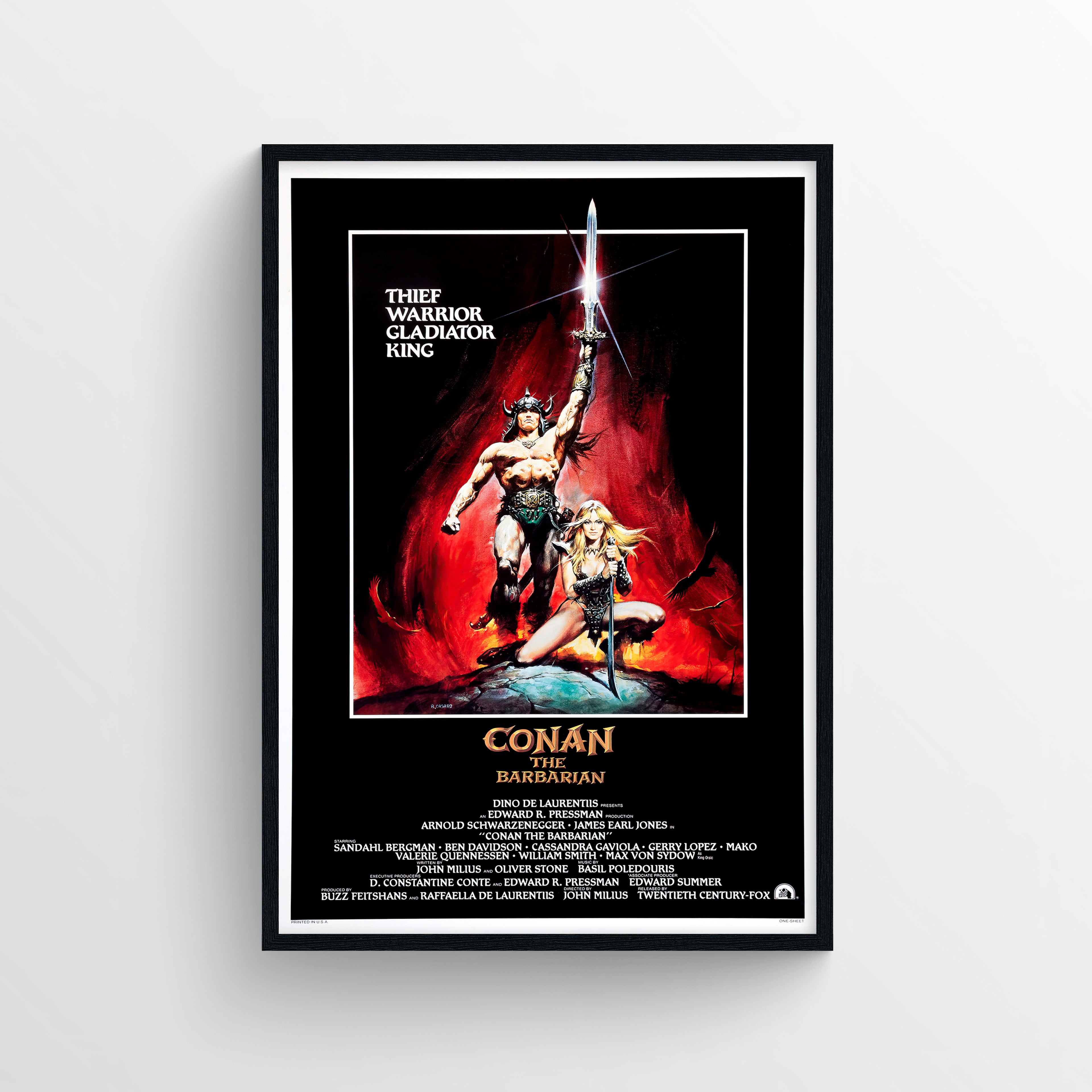 Conan the Barbarian (1982) - POSTER