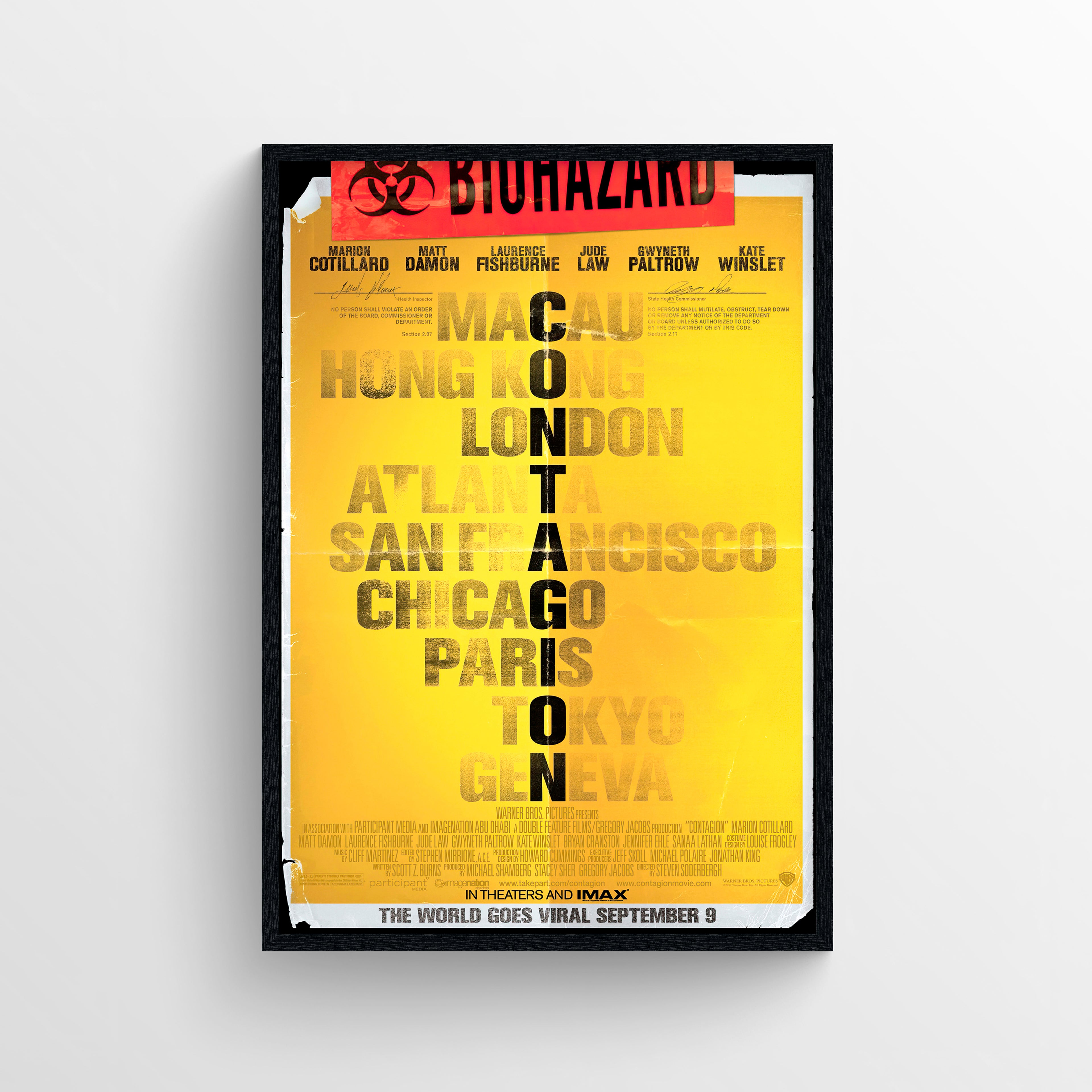 Contagion (2011) - POSTER
