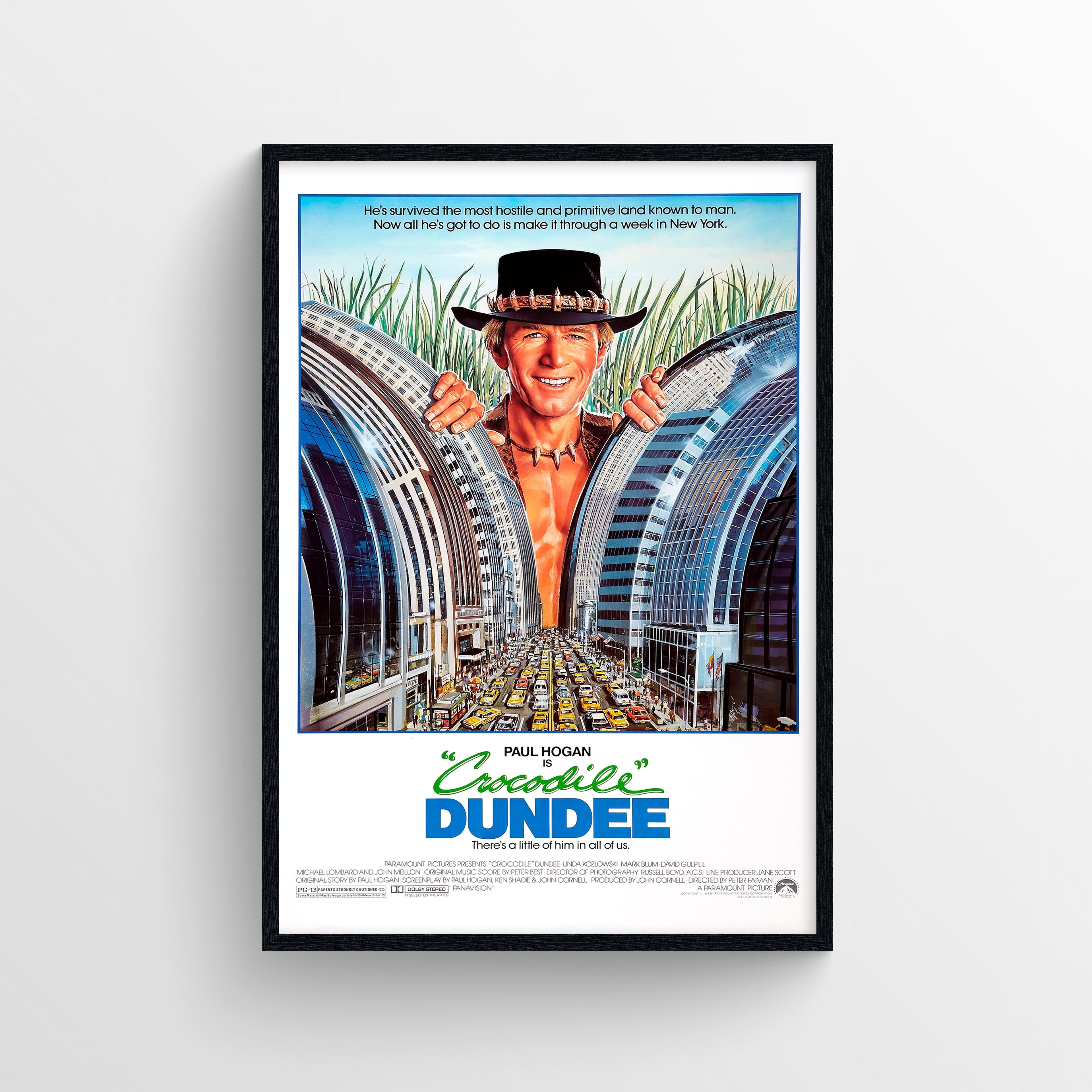 Crocodile Dundee (1986) - POSTER