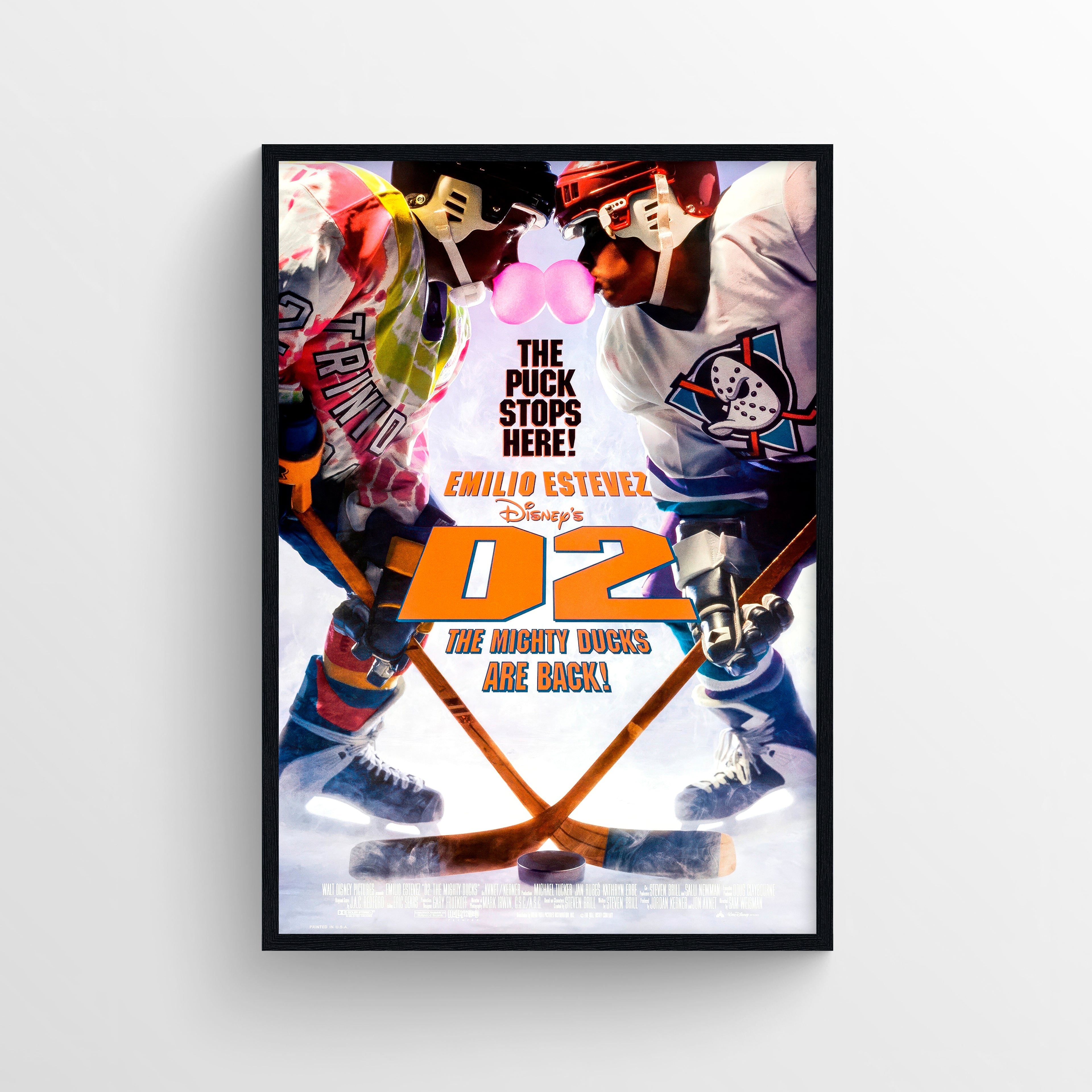 D2 The Mighty Ducks (1994) - POSTER