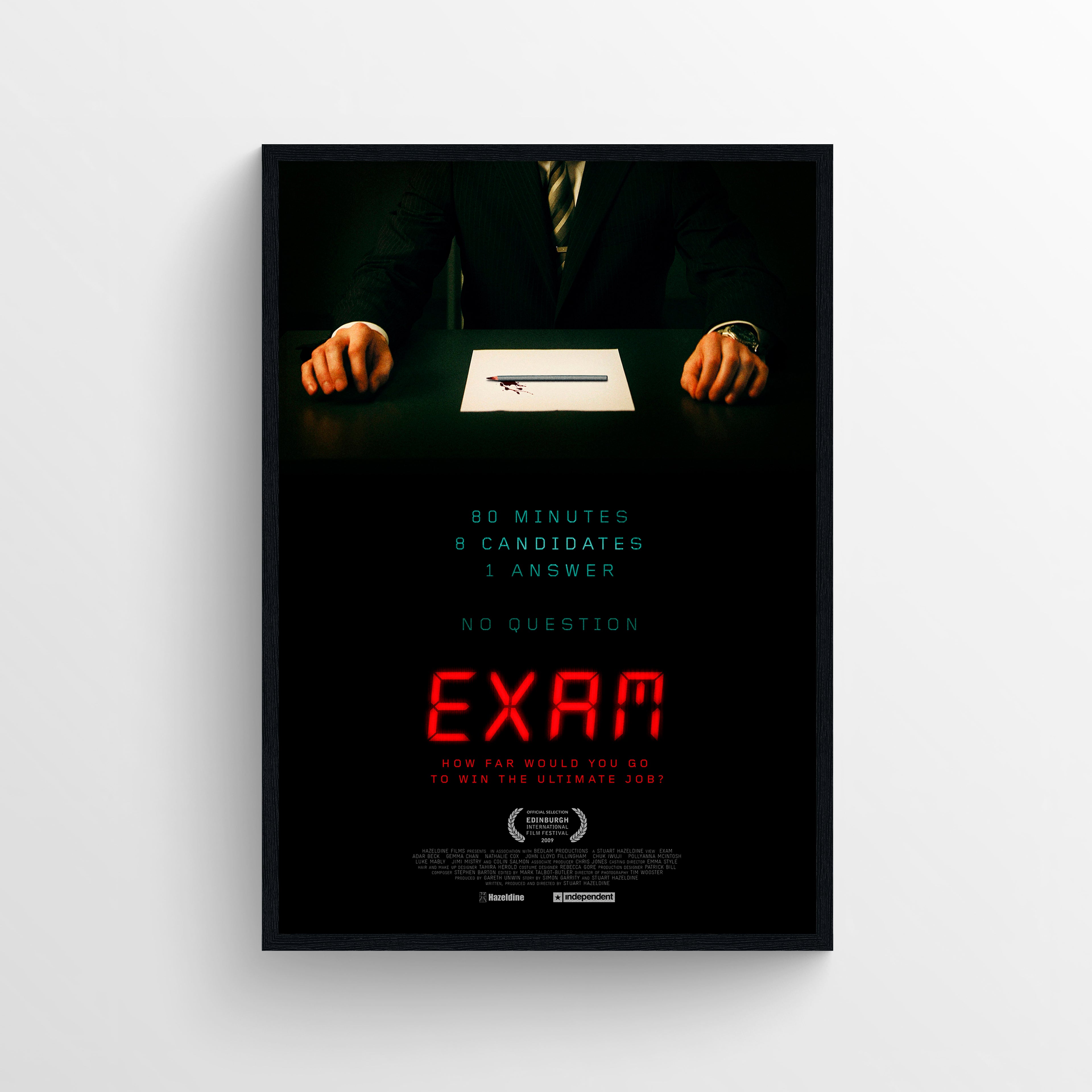 Exam (2009) - POSTER