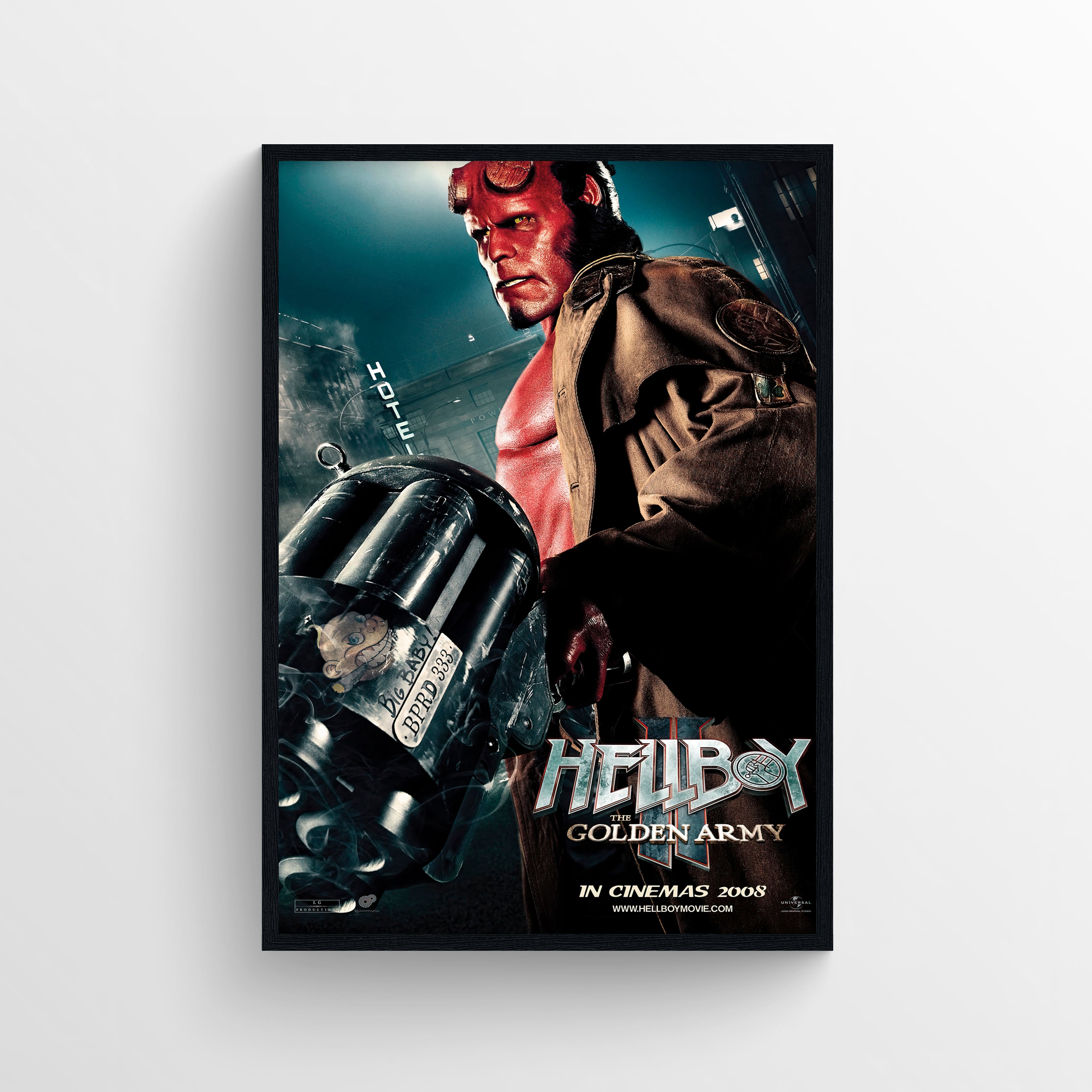 Hellboy 2 The Golden Army (2008) - POSTER