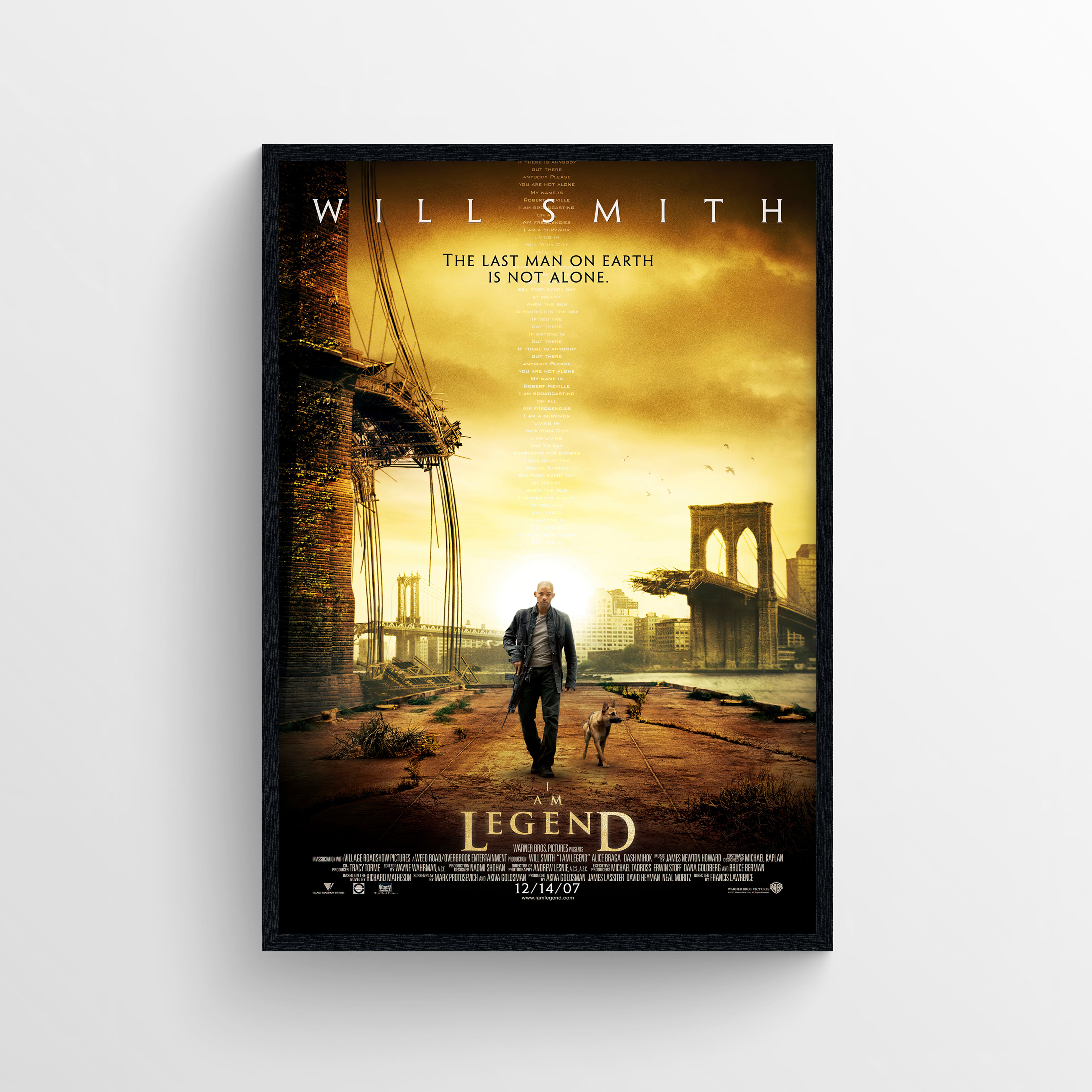 I Am Legend (2007) - POSTER
