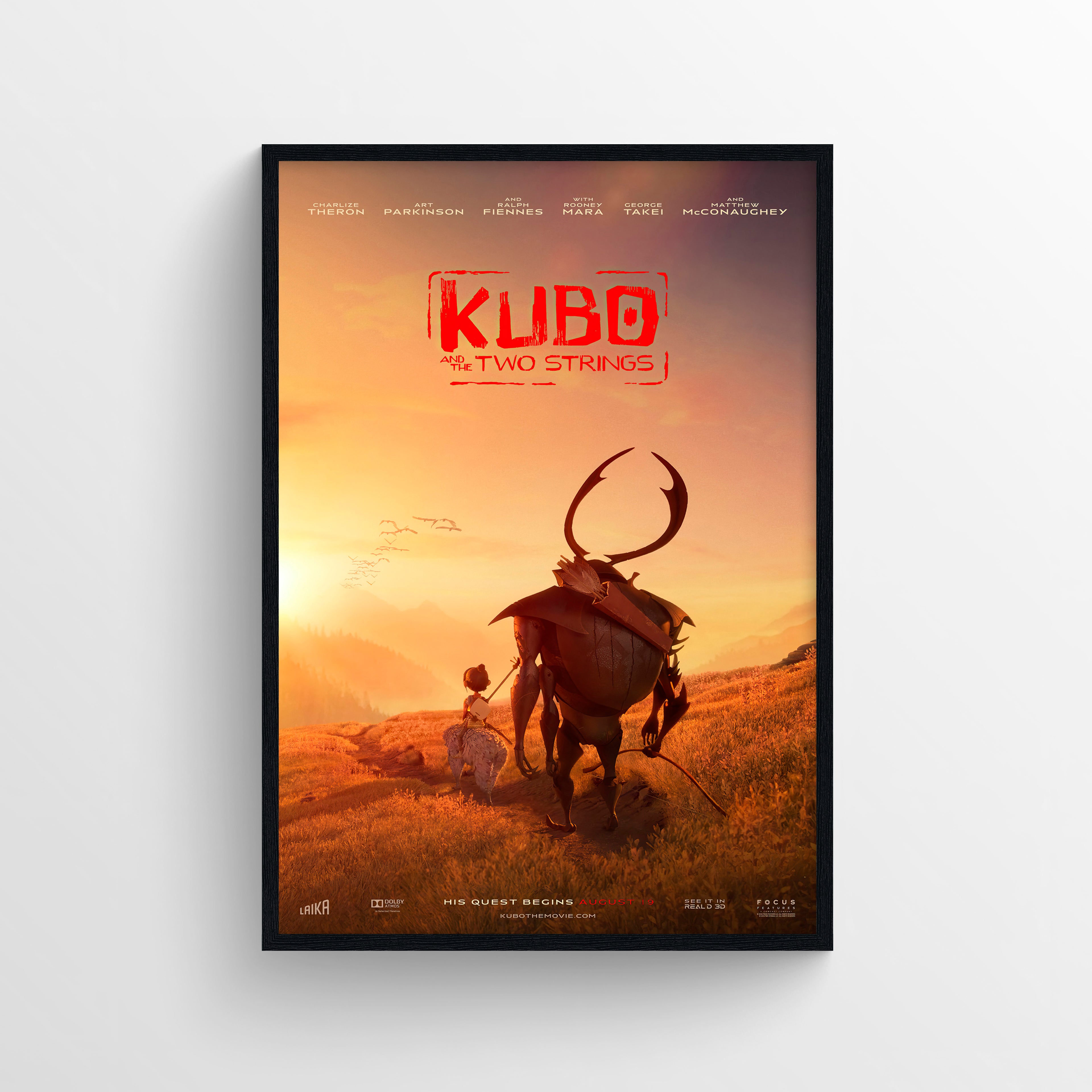 Kubo and the Two Strings (2016) - POSTER