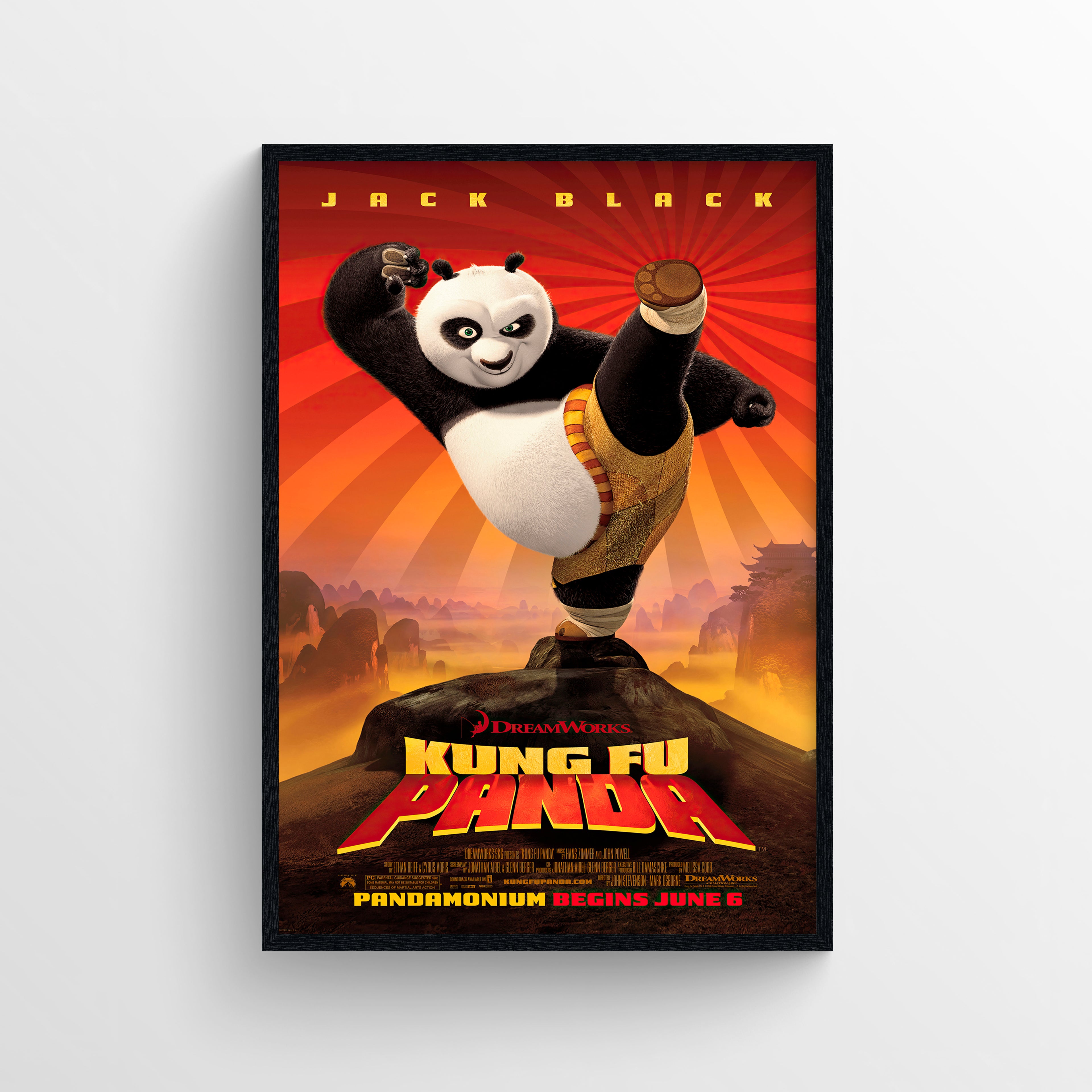 Kung Fu Panda (2008) - POSTER