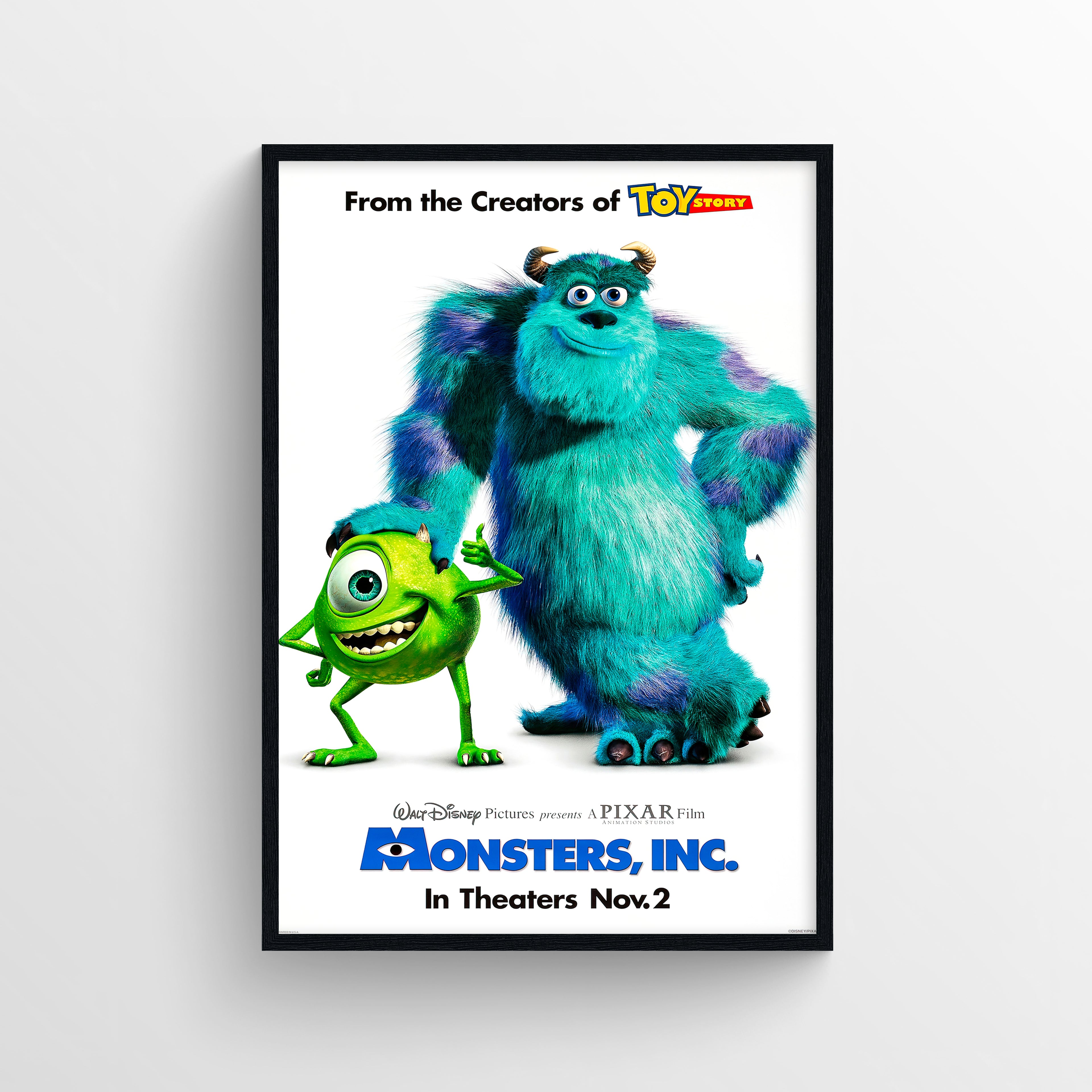 Monsters, Inc (2001) - POSTER