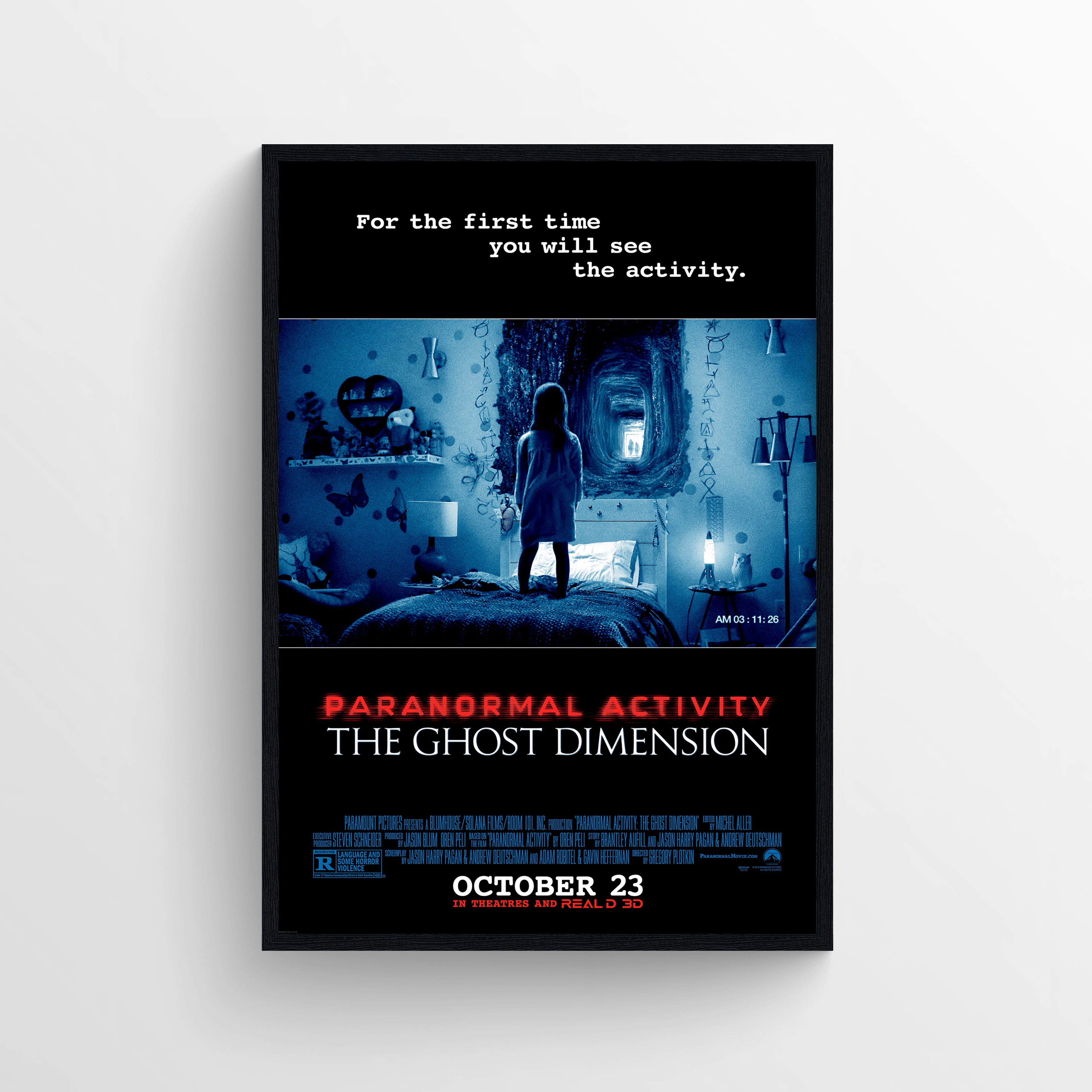 Paranormal Activity 6 The Ghost Dimension (2015) - POSTER