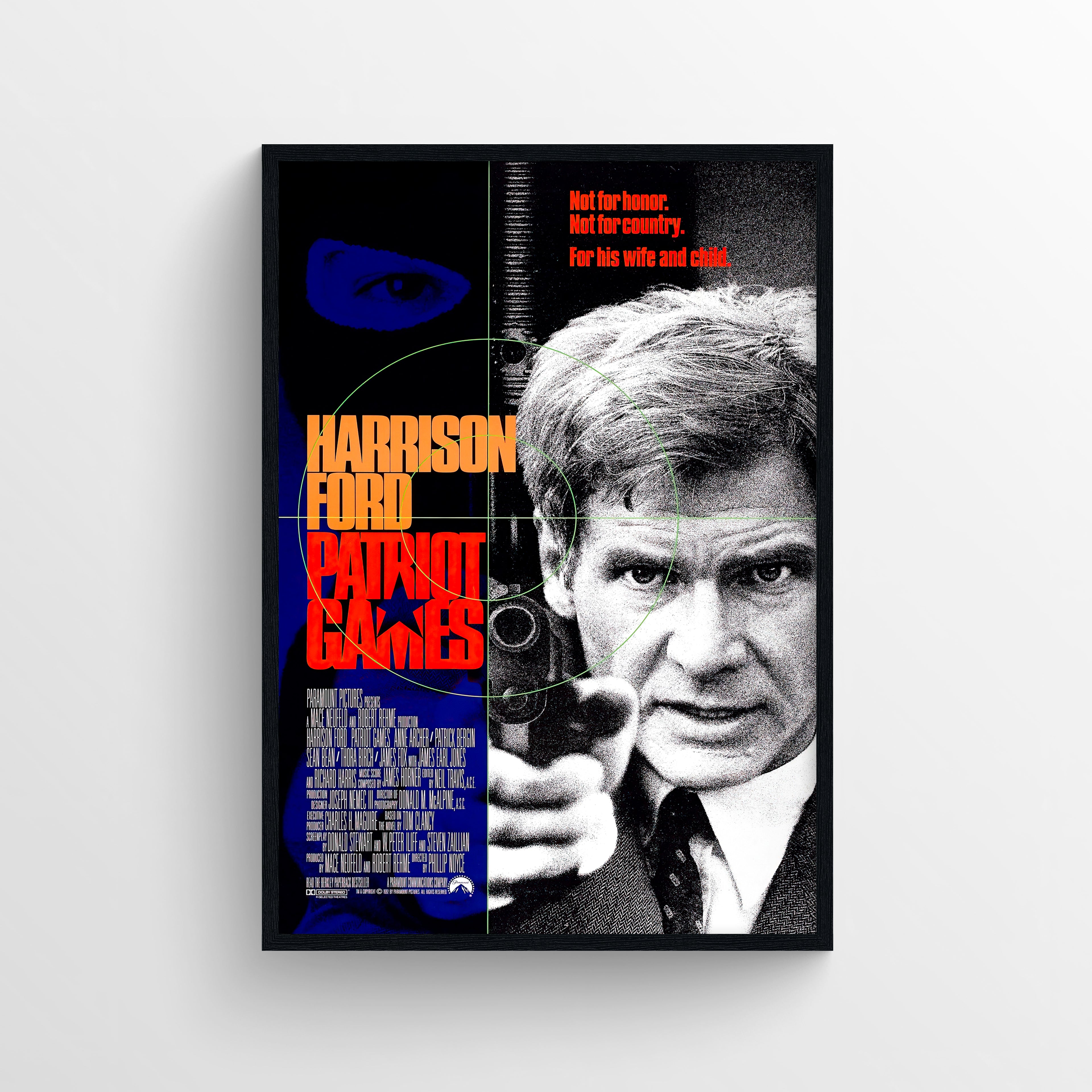 Patriot Games (1992) - POSTER