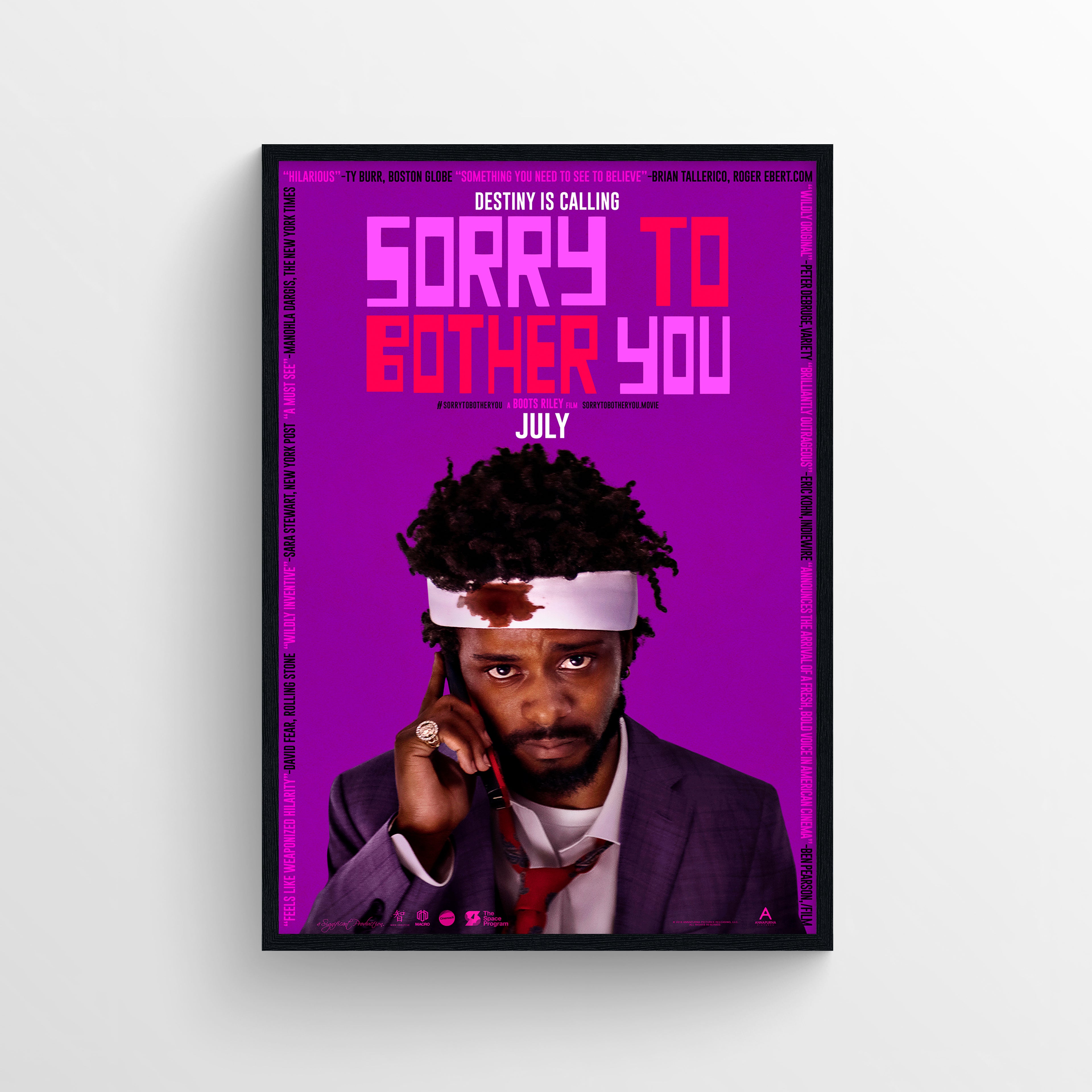 Sorry to Bother You (2018) - POSTER